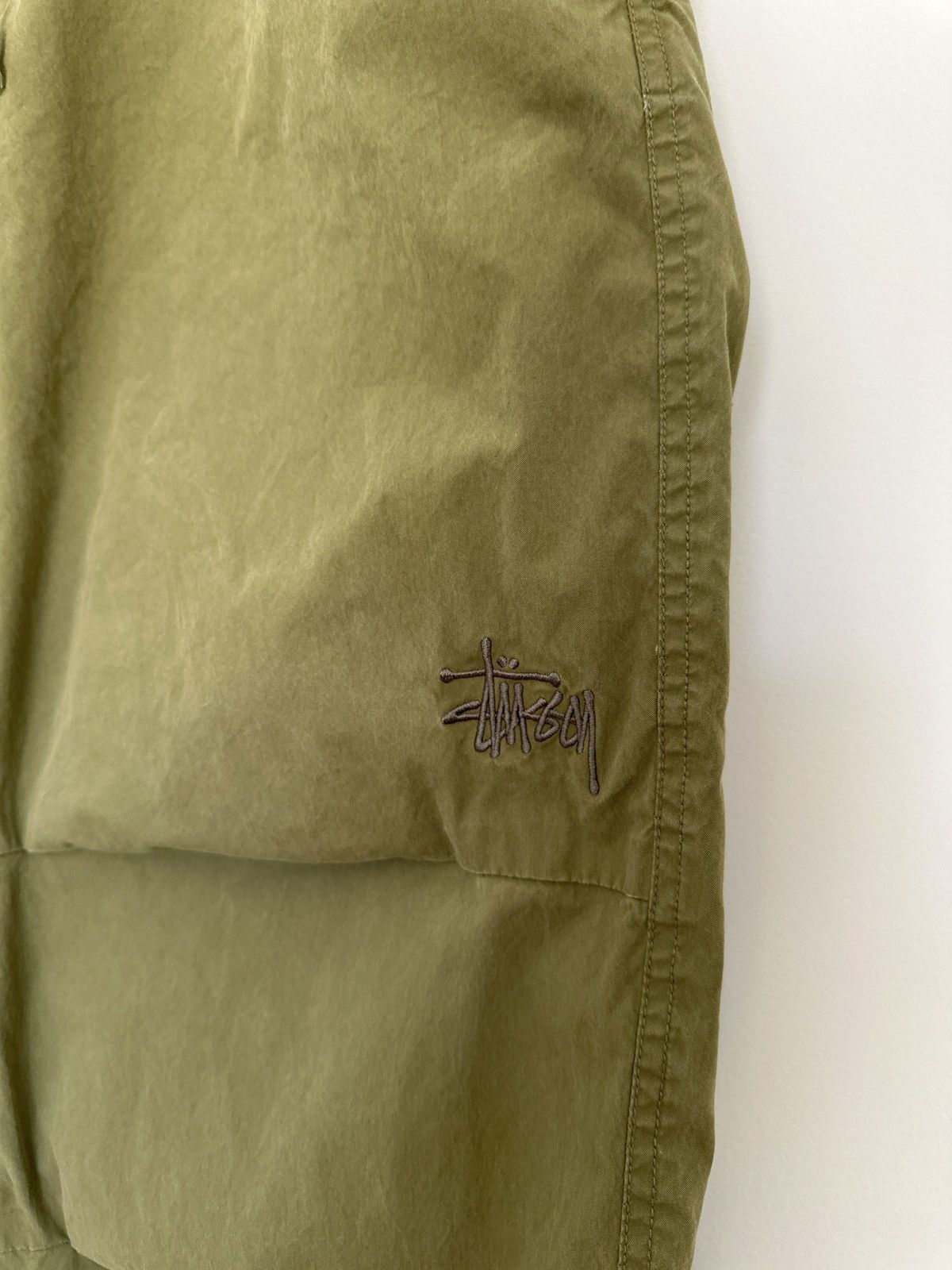 Stussy Stussy NYCO Over Trousers Olive Large | Grailed