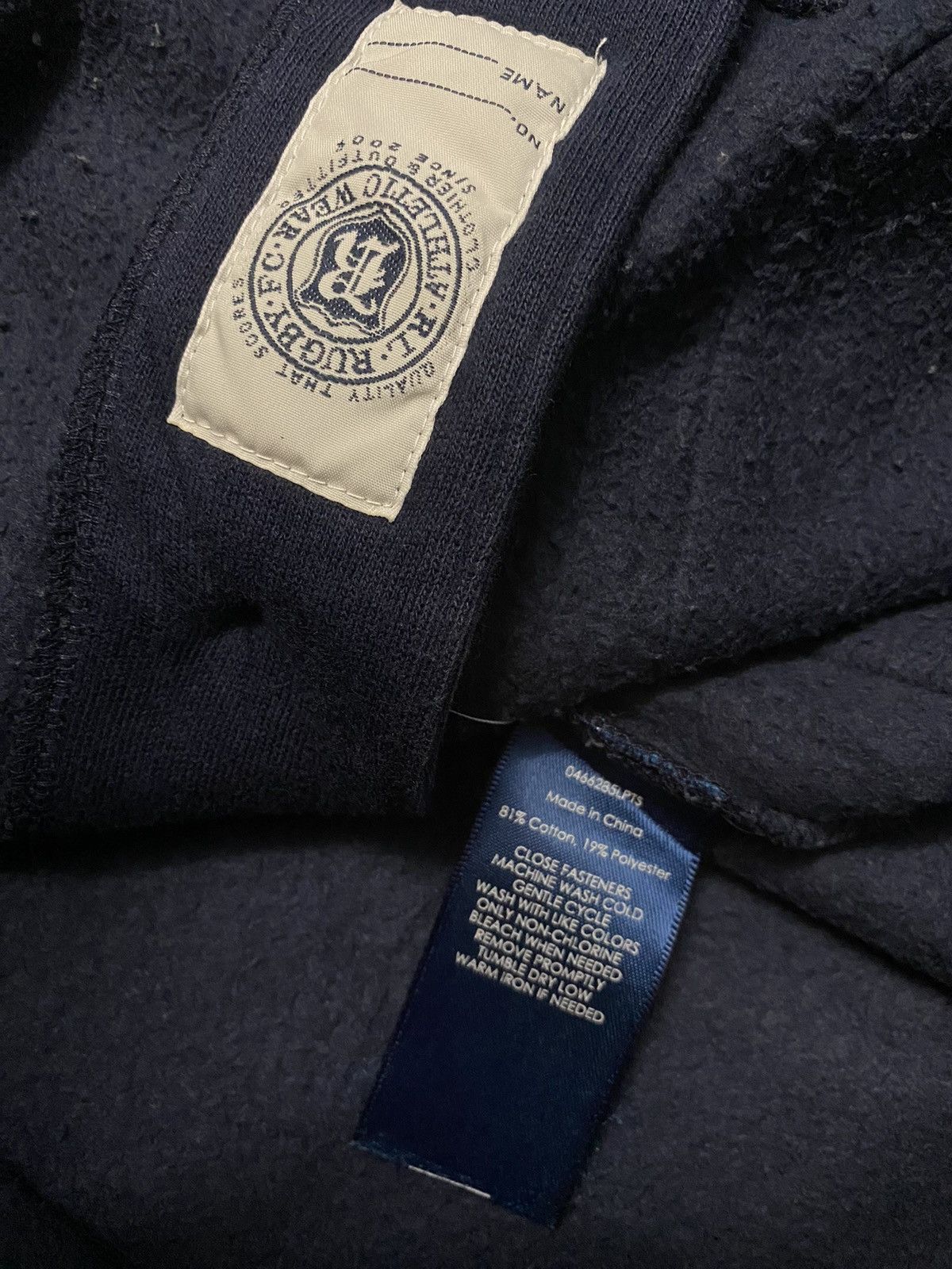 Polo Ralph Lauren Rugby Polo Ralph Lauren Sweater Big R Logo Jacket RRL Size US XS / EU 42 / 0 - 5 Thumbnail