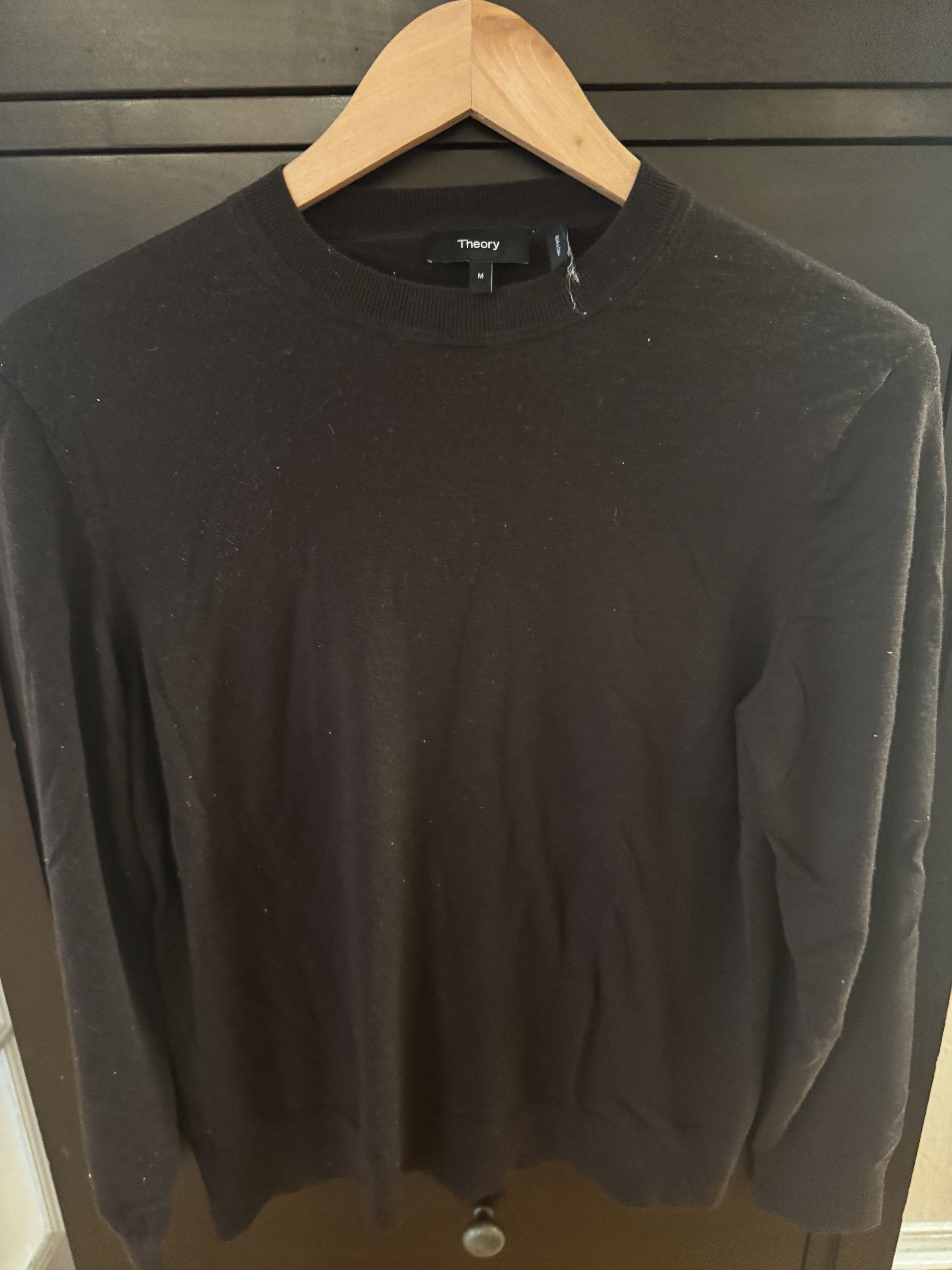 Theory Theory Dark Brown Light Sweater. US M. No Defects Size US M / EU 48-50 / 2 - 1 Thumbnail
