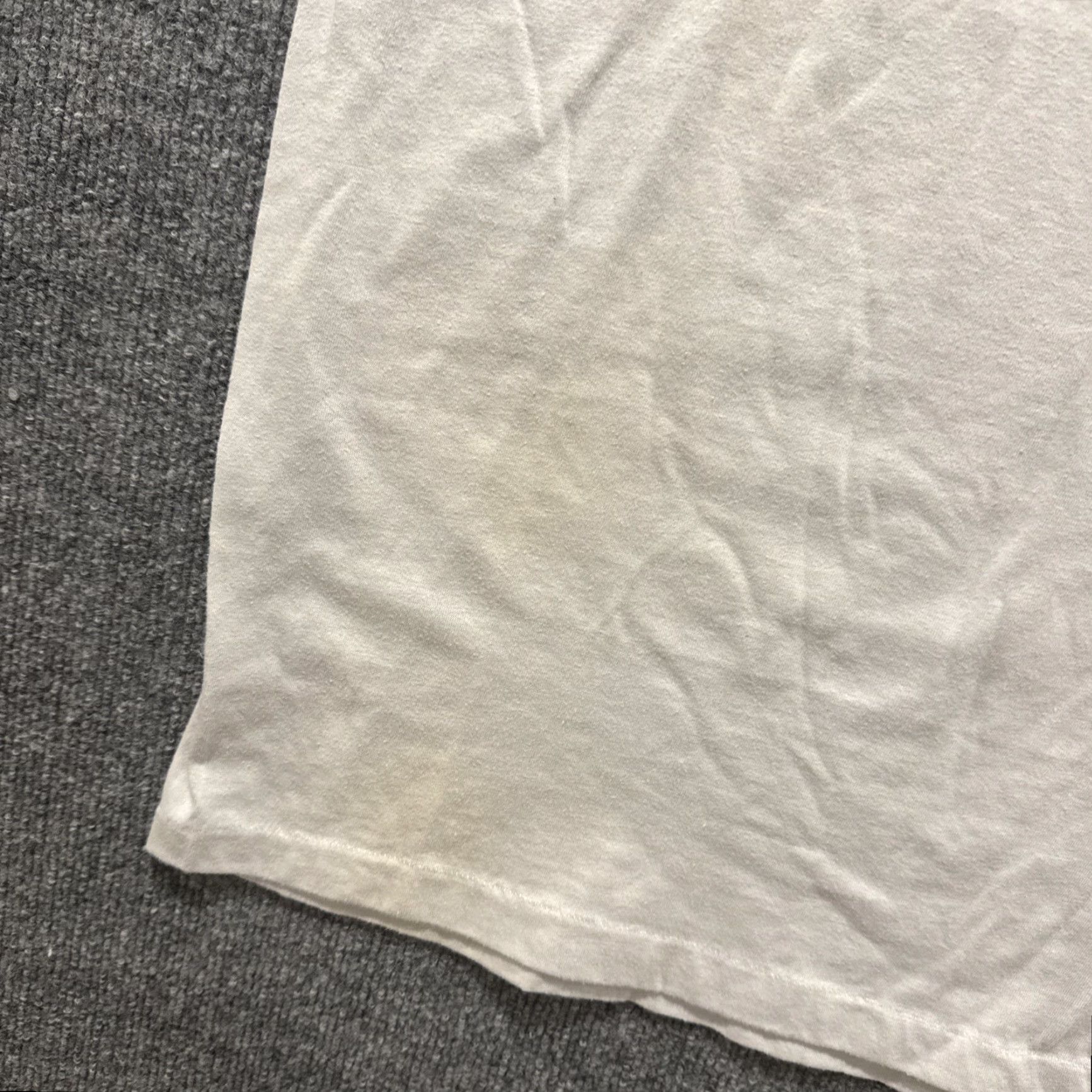 Hanes VINTAGE 80s LOST IN THE 50s Car Enthusiast Gray Short Sleeve T-Shirt STAINED Hanes XL Mens Size US XL / EU 56 / 4 - 2 Thumbnail