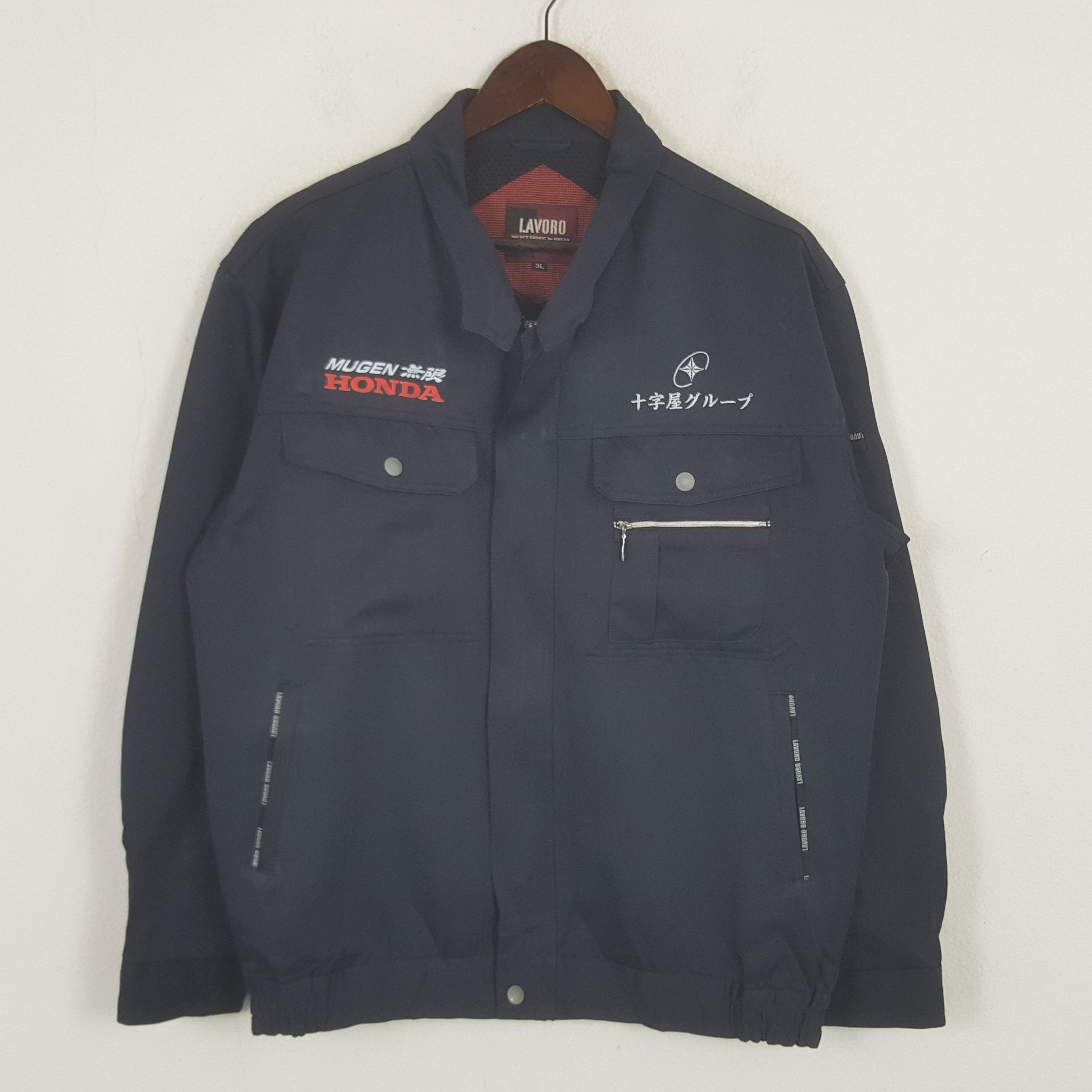 Japanese Brand Vintage Mugen Honda Racing Custom Sport Uniform Jacket Size US L / EU 52-54 / 3 - 2 Thumbnail