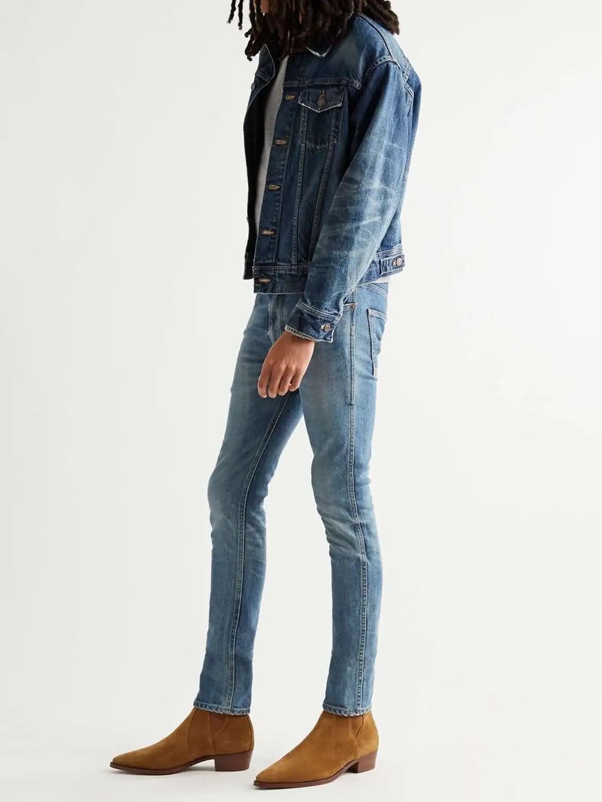 Celine × Hedi Slimane FW20 Camargue Western Chelsea Boots sz40/41.5 Size US 8.5 / EU 41-42 - 11 Thumbnail