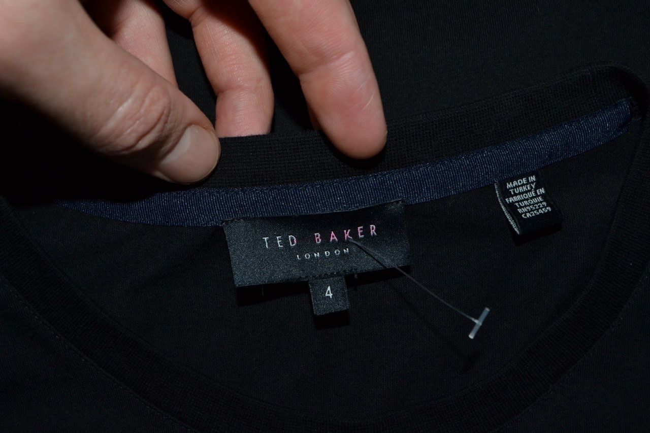 Ted Baker Ted Baker T-Shirt Tee Cotton Black Men's Size 4 Size US M / EU 48-50 / 2 - 7 Thumbnail