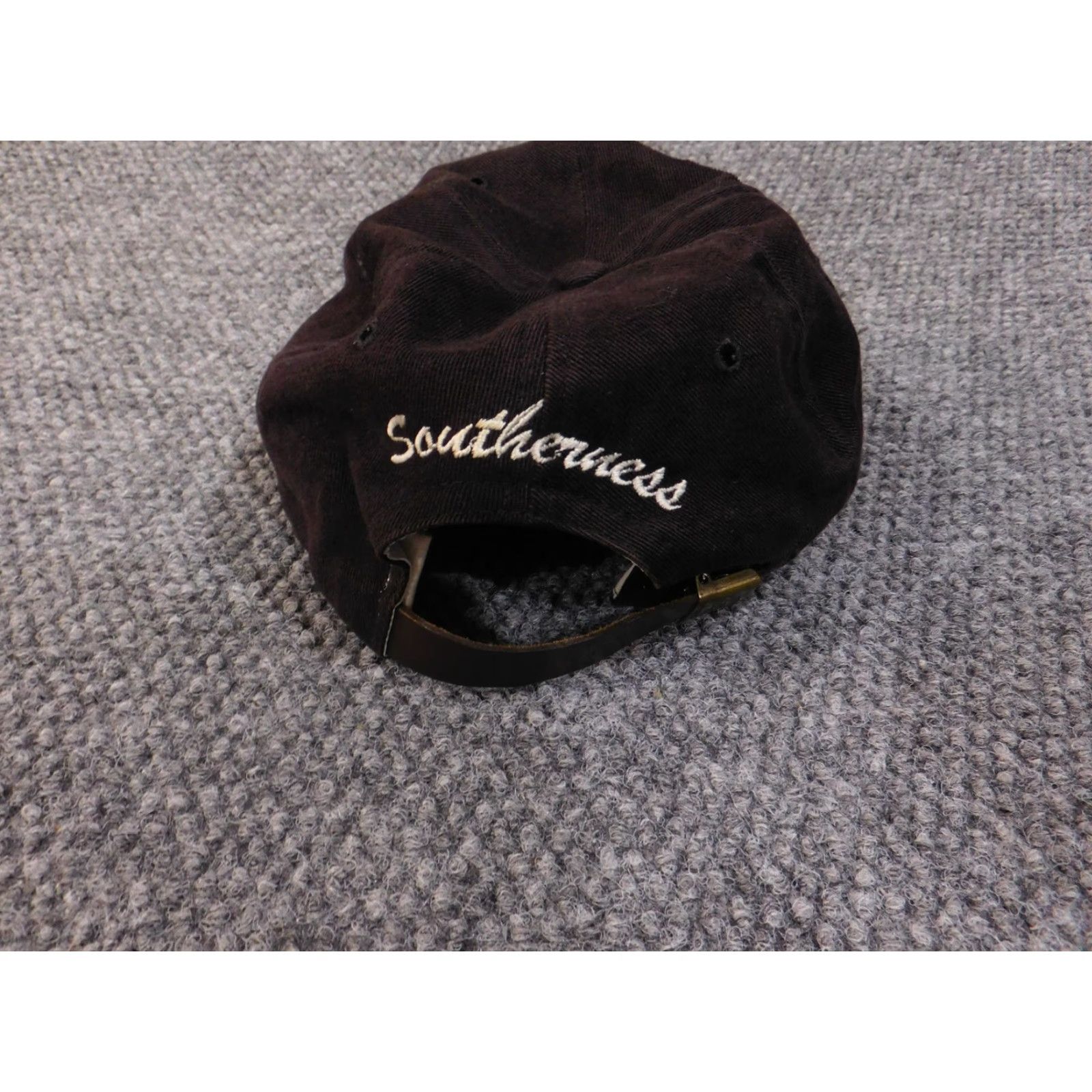 New Era Southerness Hat Cap Strap Back Black Embroidered Golfer Mens One Size New Era USA Size ONE SIZE - 6 Thumbnail