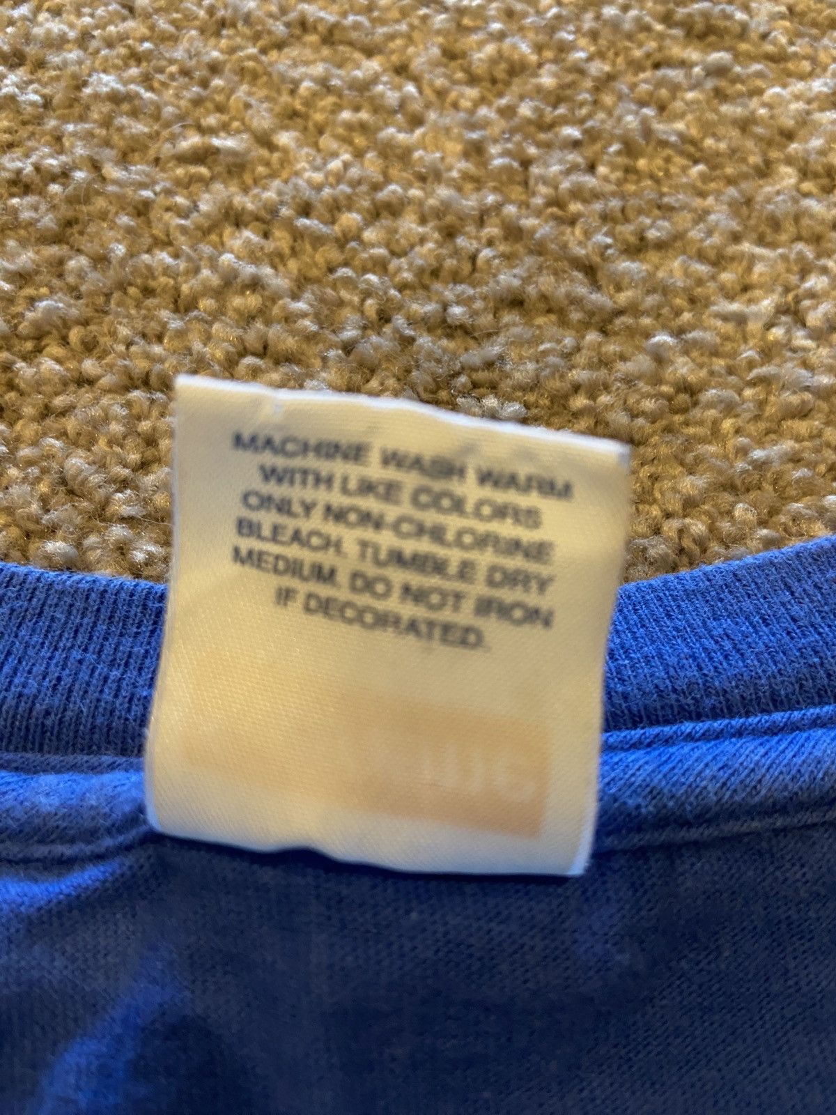 Supreme 2016 Burroughs Blue T Shirt Size US L / EU 52-54 / 3 - 3 Thumbnail