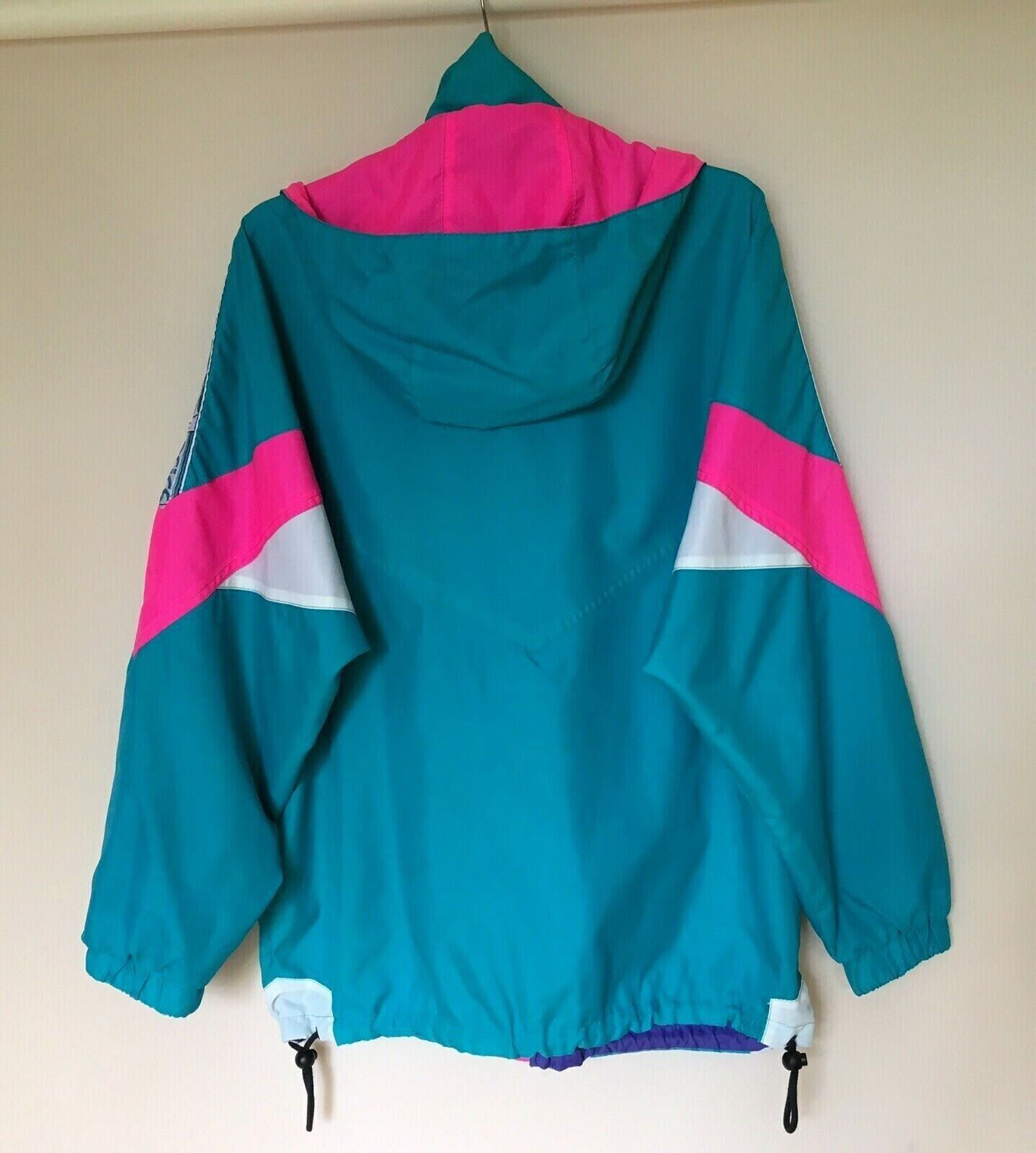 Asics VINTAGE ASICS JACKET MENS NYLON 1990s Italy 90s BLOKE RAVE Size US S / EU 44-46 / 1 - 9 Thumbnail