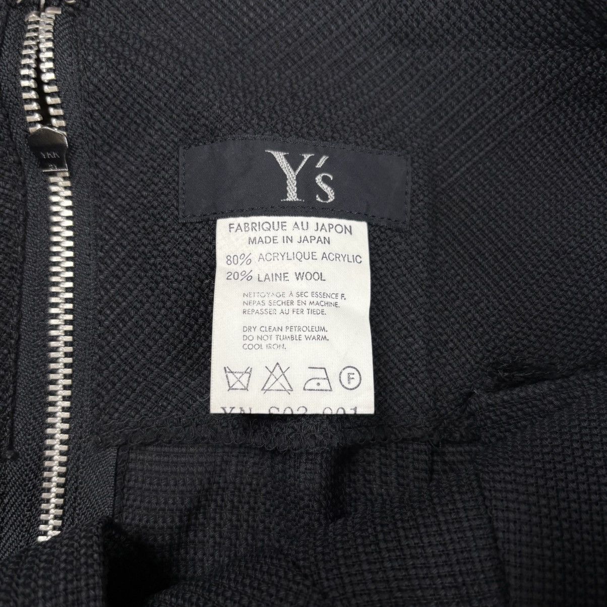 Yohji Yamamoto Archive Yohji Yamamoto - Y's Skirt Size 28" / US 6 / IT 42 - 7 Thumbnail