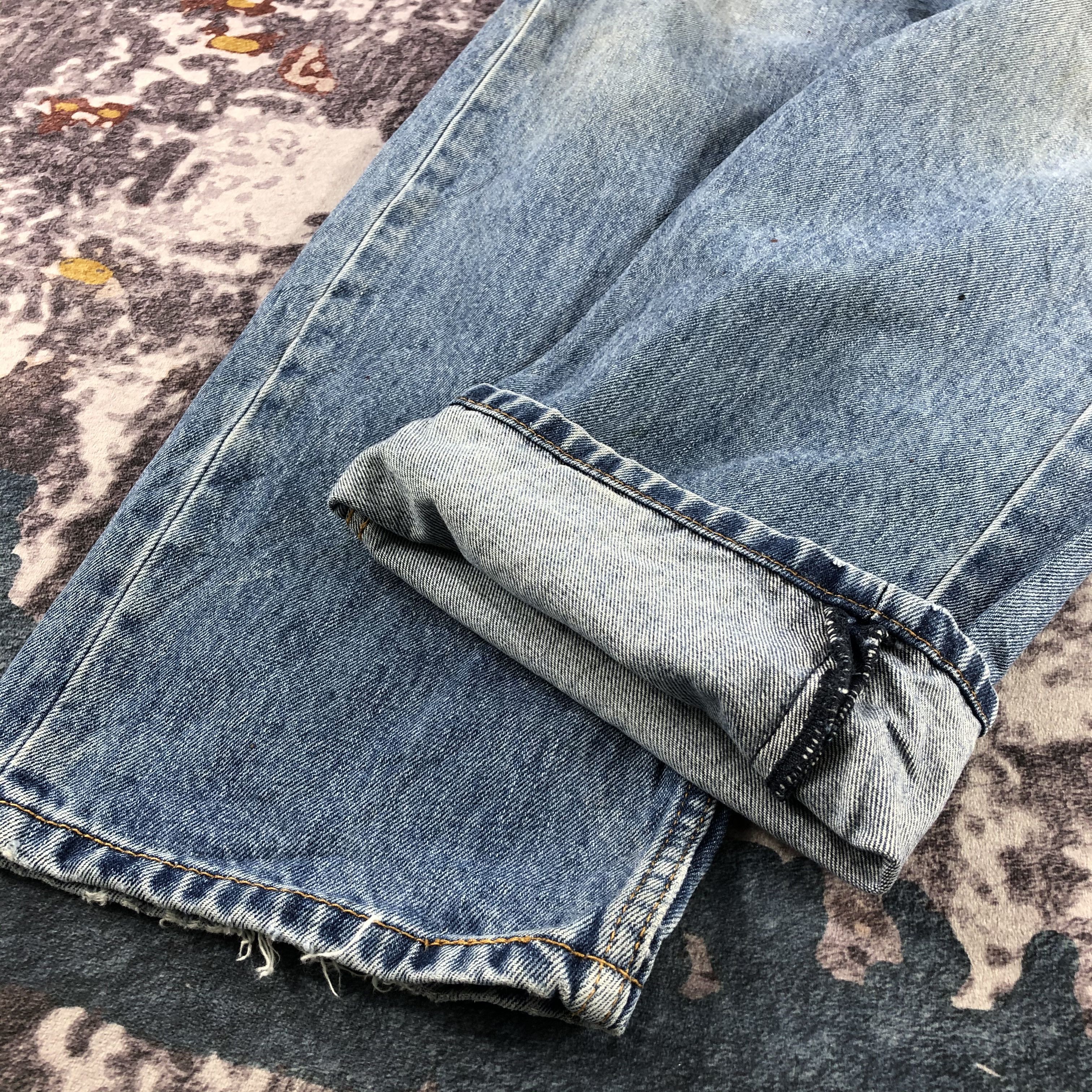 Levi's × Vintage Vintage Blue Wash Levis 505 Jeans-JM2985 Size US 39 - 9 Thumbnail