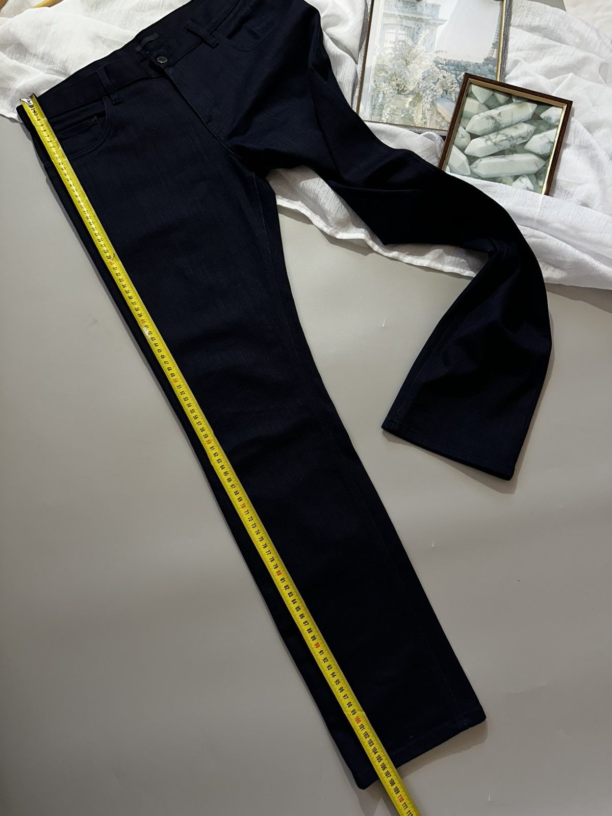 Prada Denim Jeans Prada Milano Dark Indigo Blue Navy Indigo Size US 34 / EU 50 - 19 Thumbnail