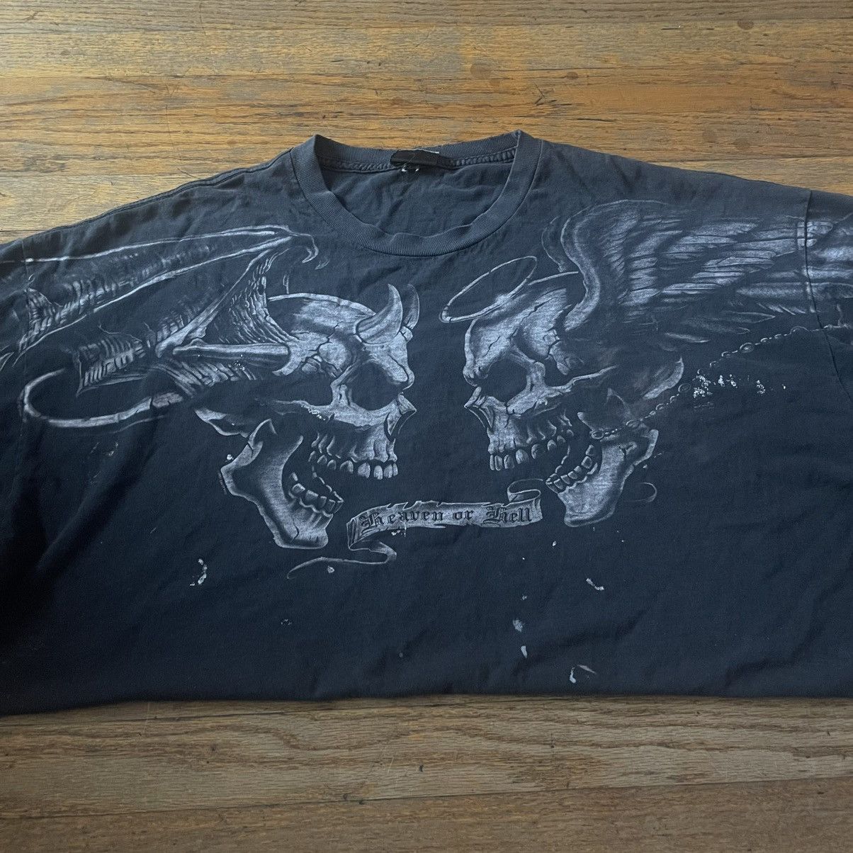 Liquid Blue Liquid Blue 2007 Heaven or Hell tee Size US XXL / EU 58 / 5 - 2 Thumbnail