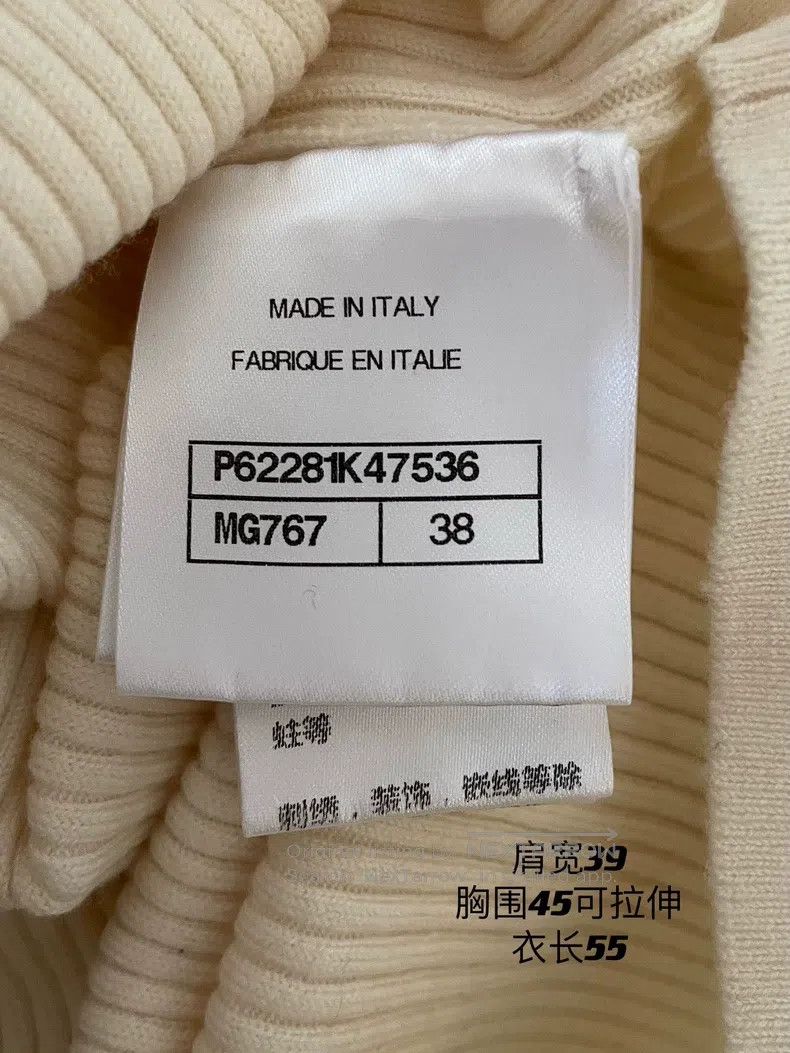 Chanel Chanel Ski series letter blue striped knitted pullover Size XS / US 0-2 / IT 36-38 - 8 Thumbnail