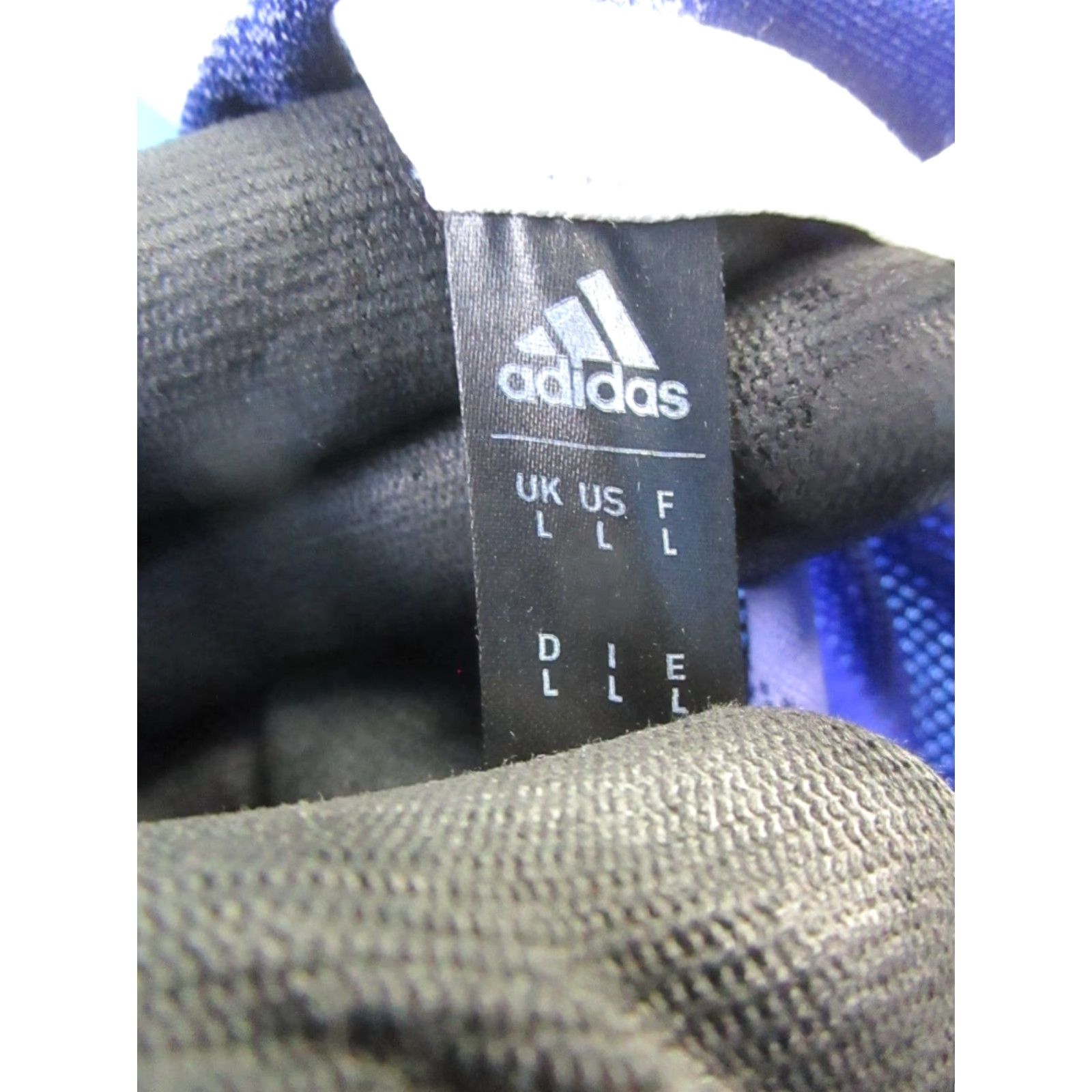 Adidas Adidas Polo Shirt Mens Large Blue Golf Logo Shirt Polo Adidas Golf Mens L Blue Logo Size US L / EU 52-54 / 3 - 5 Thumbnail