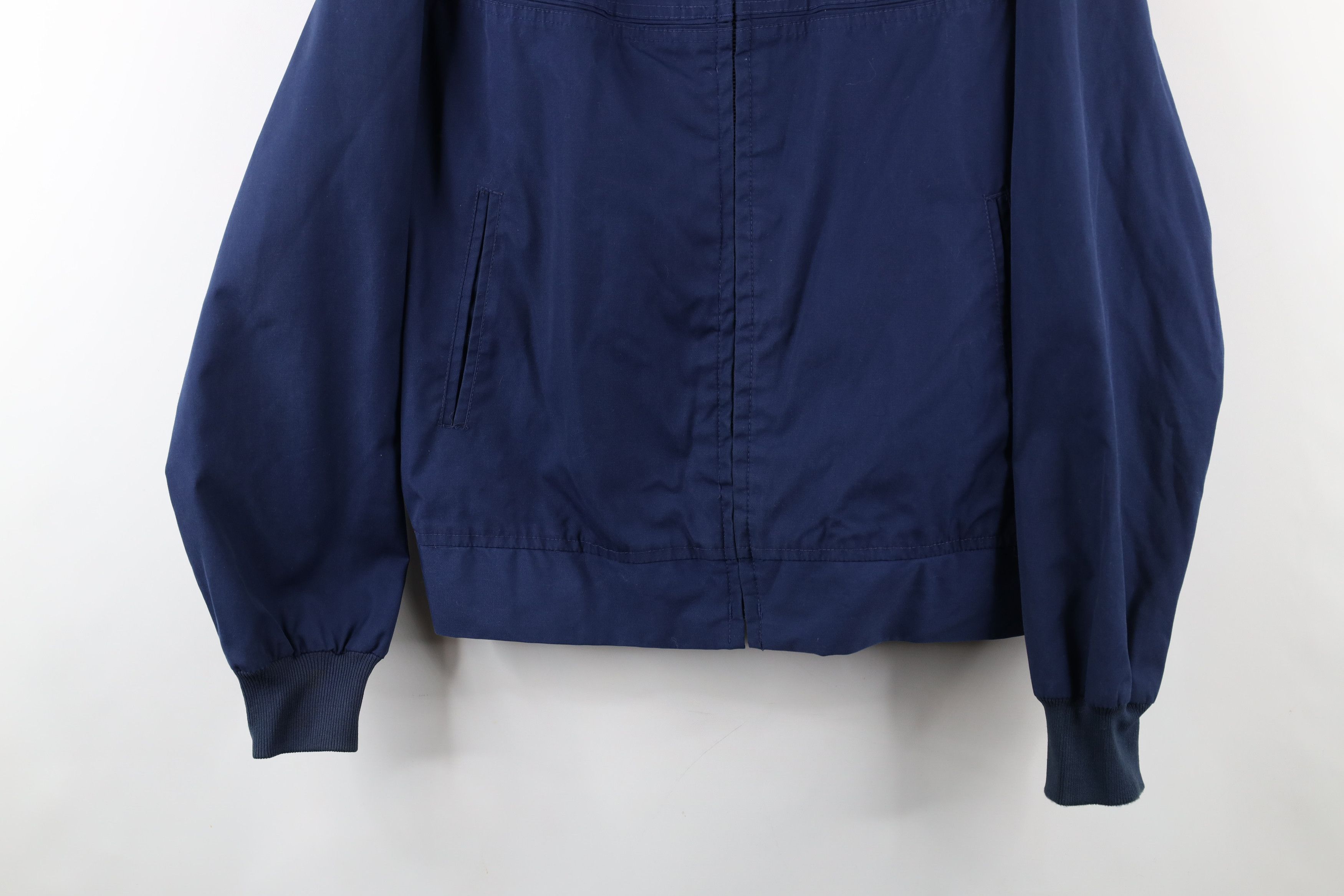 Vintage Vintage 70s Streetwear Full Zip Cafe Racer Bomber Jacket Size US L / EU 52-54 / 3 - 3 Thumbnail