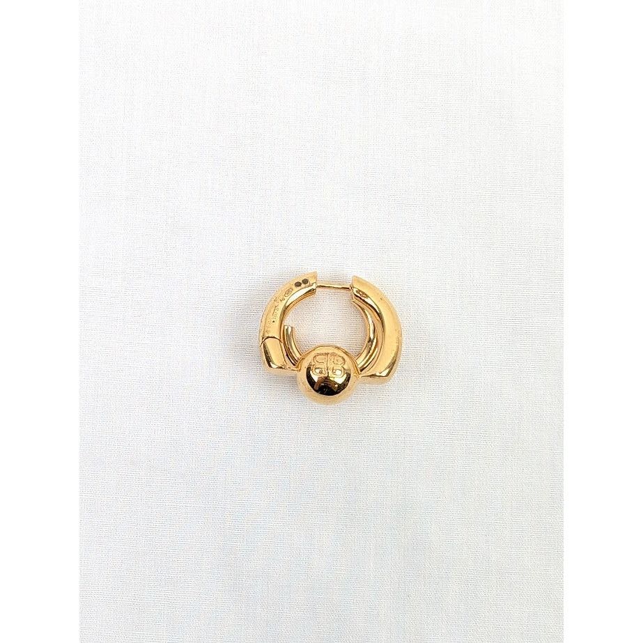 Balenciaga o1rshd1 Size: OS / Double B Ring in Gold Size ONE SIZE - 7 Thumbnail