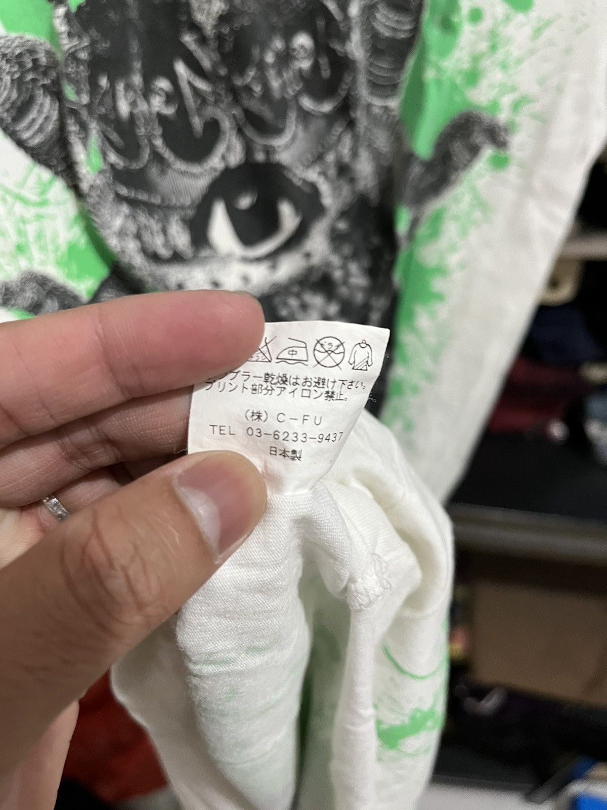 Japanese Brand Undfined cavaria poem tee Size S / US 4 / IT 40 - 5 Thumbnail
