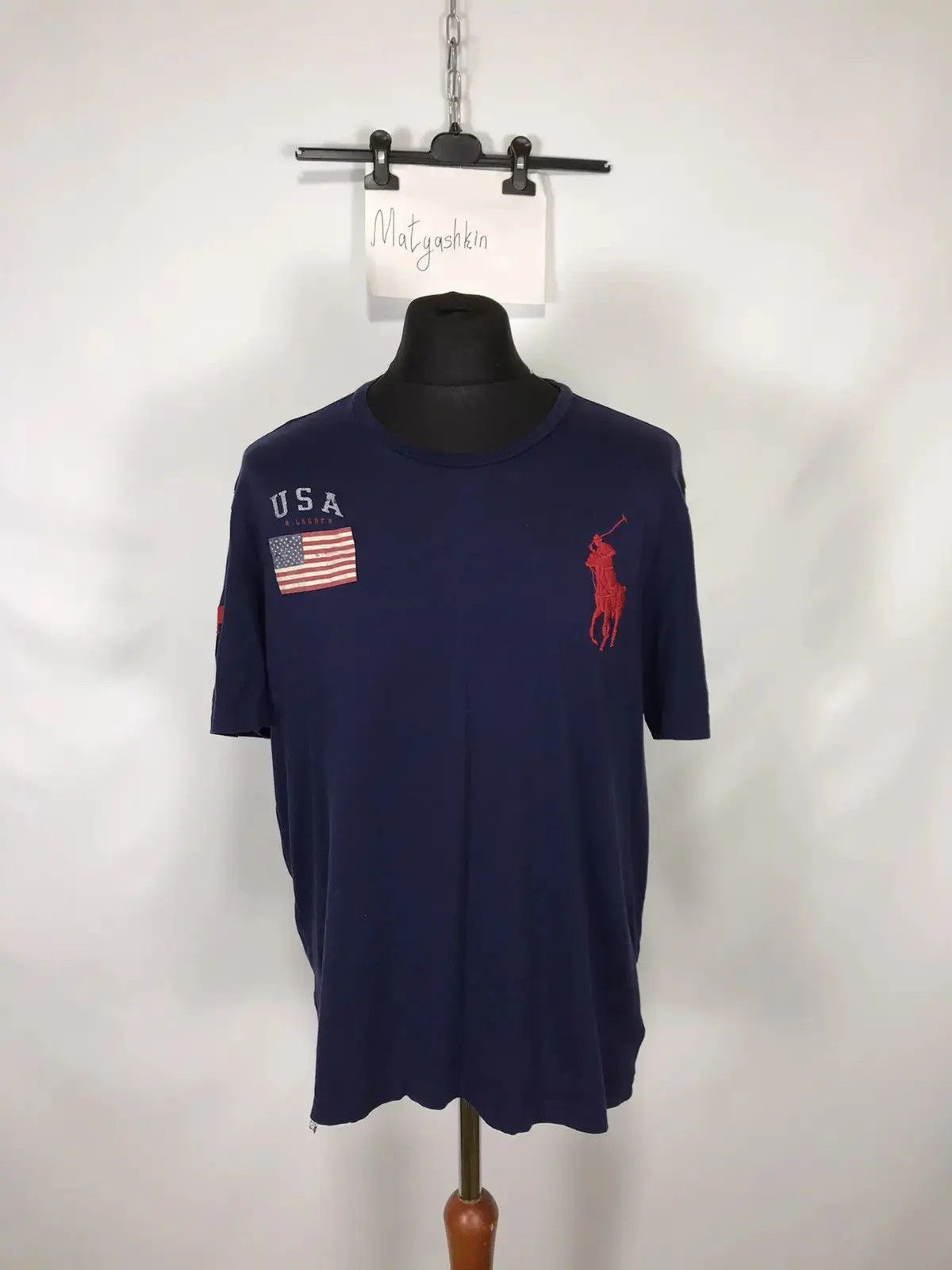 Polo Ralph Lauren × Vintage Vintage Polo Ralph Lauren t-shirt size XL Size US XL / EU 56 / 4 - 1 Thumbnail