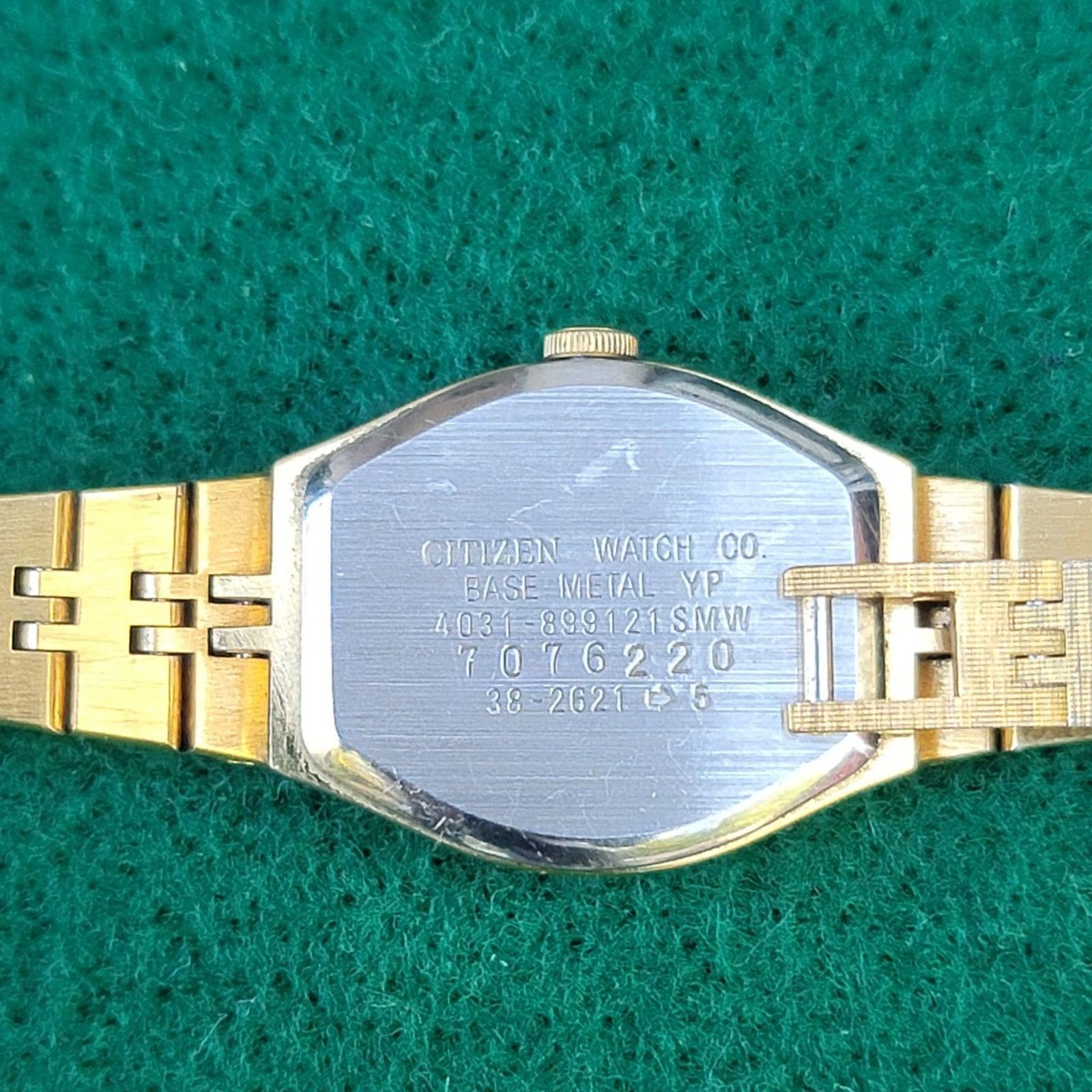 Citizen Vtg Citizen Gold Tone Watch Size ONE SIZE - 5 Thumbnail