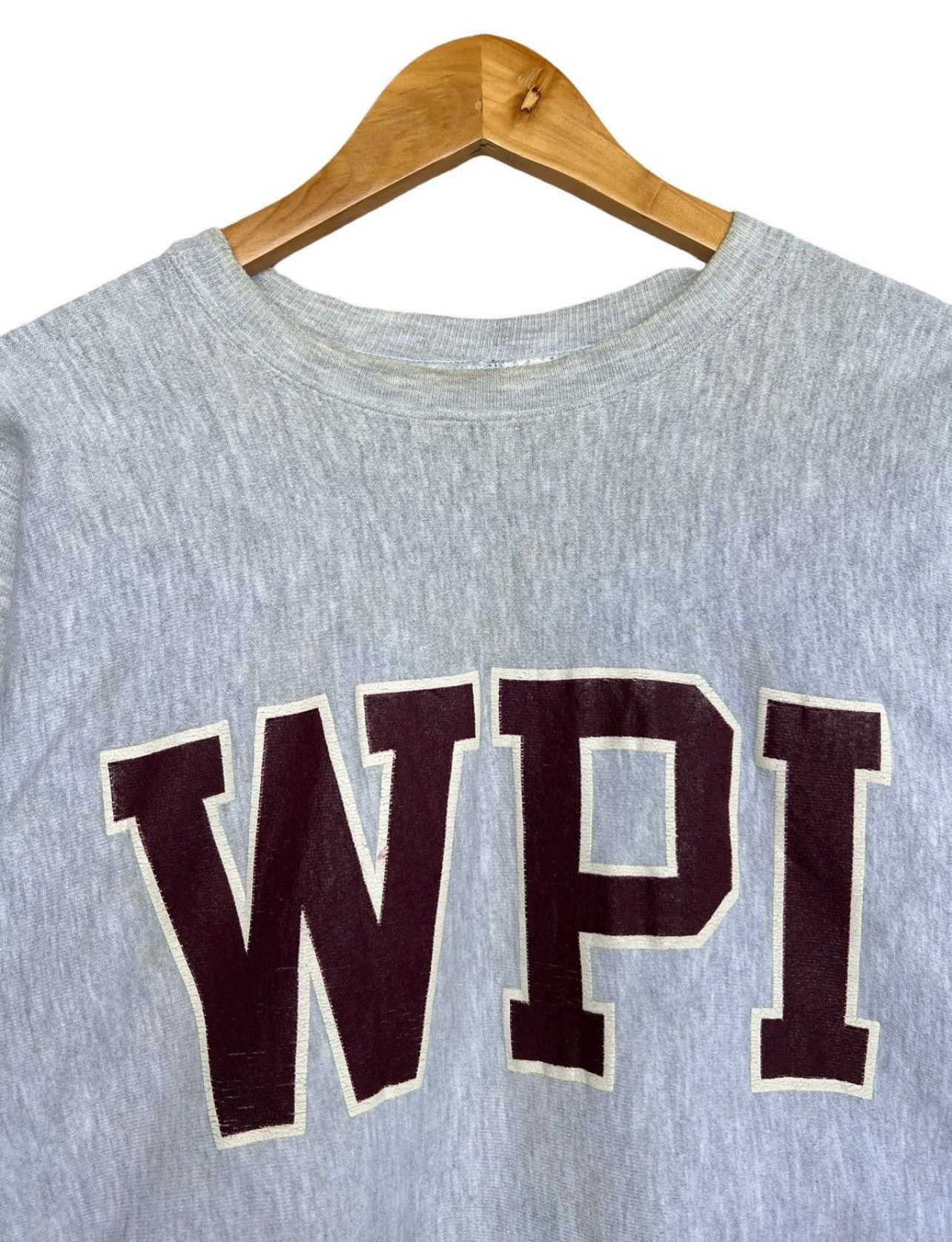 Champion Vintage 90s Worcester Champion Reverse Weave Sweatshirt Size US L / EU 52-54 / 3 - 4 Thumbnail