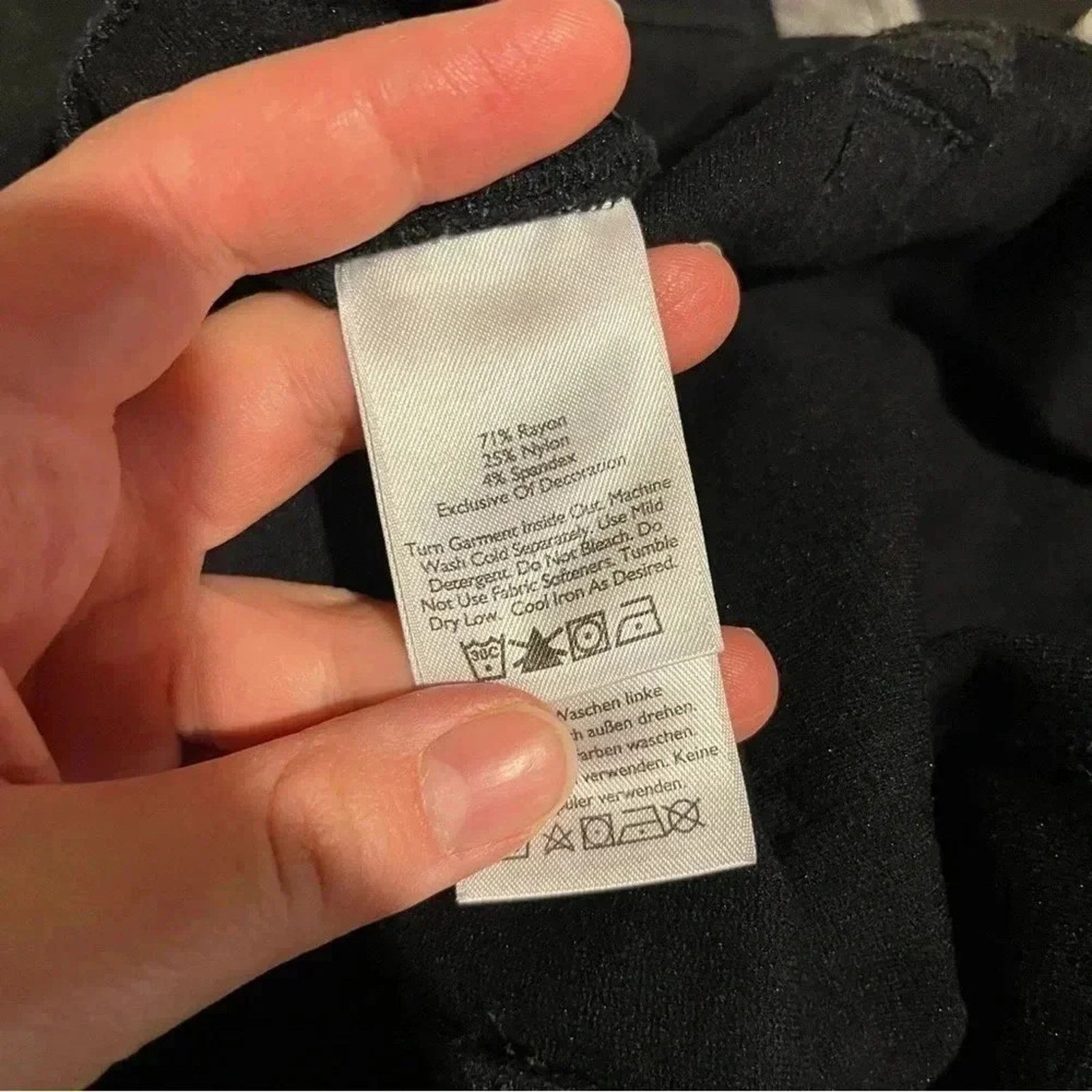 Eddie Bauer Eddie Bauer Sz 6 Black Skinny Jeans Rayon Spandex Zip Up Size 28" / US 6 / IT 42 - 5 Thumbnail