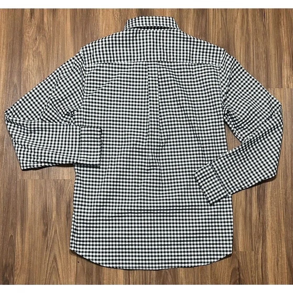 Vineyard Vines Vineyard Vines Button-Down Shirt XS Men Black Gingham Plaid On The Go Performance Long Sleeve Button-Up Short Sleeve? Size US XS / EU 42 / 0 - 7 Thumbnail