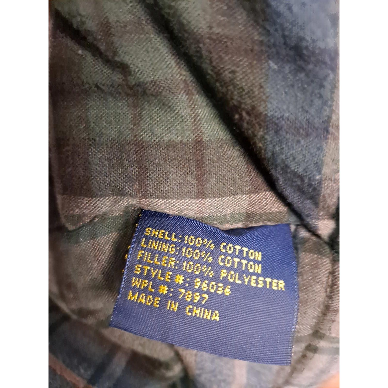 Other Vintage Men's OshKosh B'Gosh Tan Zip Up Flannel Lined Vest S Size US XL / EU 56 / 4 - 4 Thumbnail