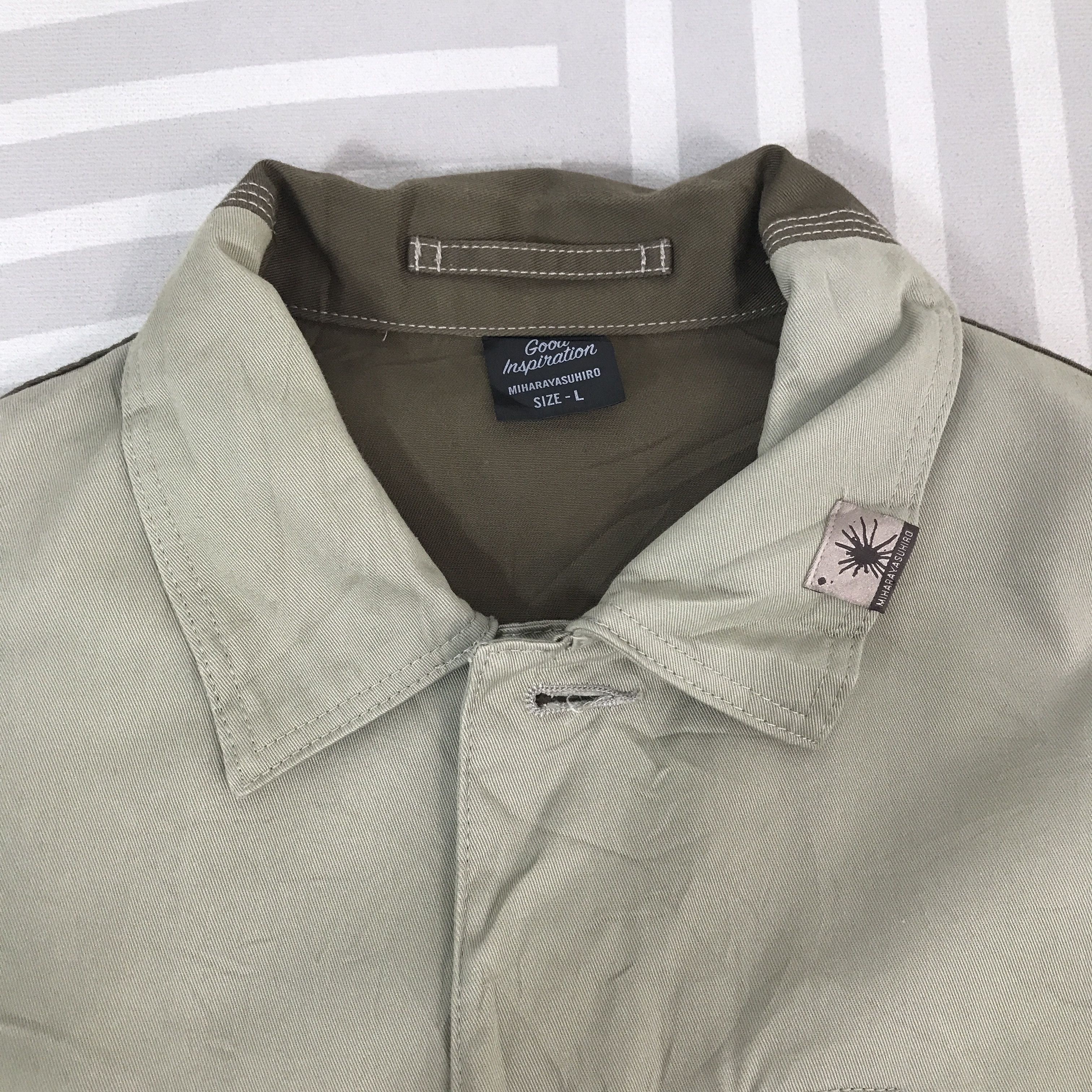 GU × Maison MIHARA YASUHIRO Vintage Mihara yasuhiro workers Button Jacket Size US L / EU 52-54 / 3 - 8 Thumbnail