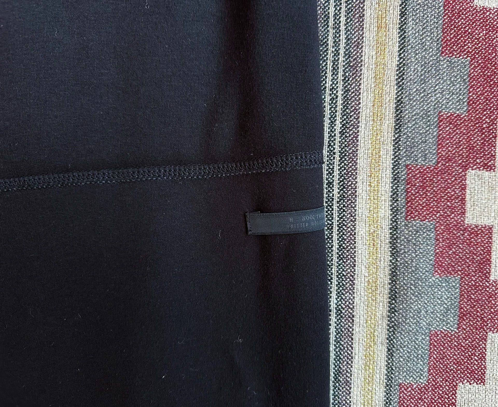 N.Hoolywood N.HOOLYWOOD Men's Fleece Relaxed Cuffed Track Pants Size US 32 / EU 48 - 5 Thumbnail