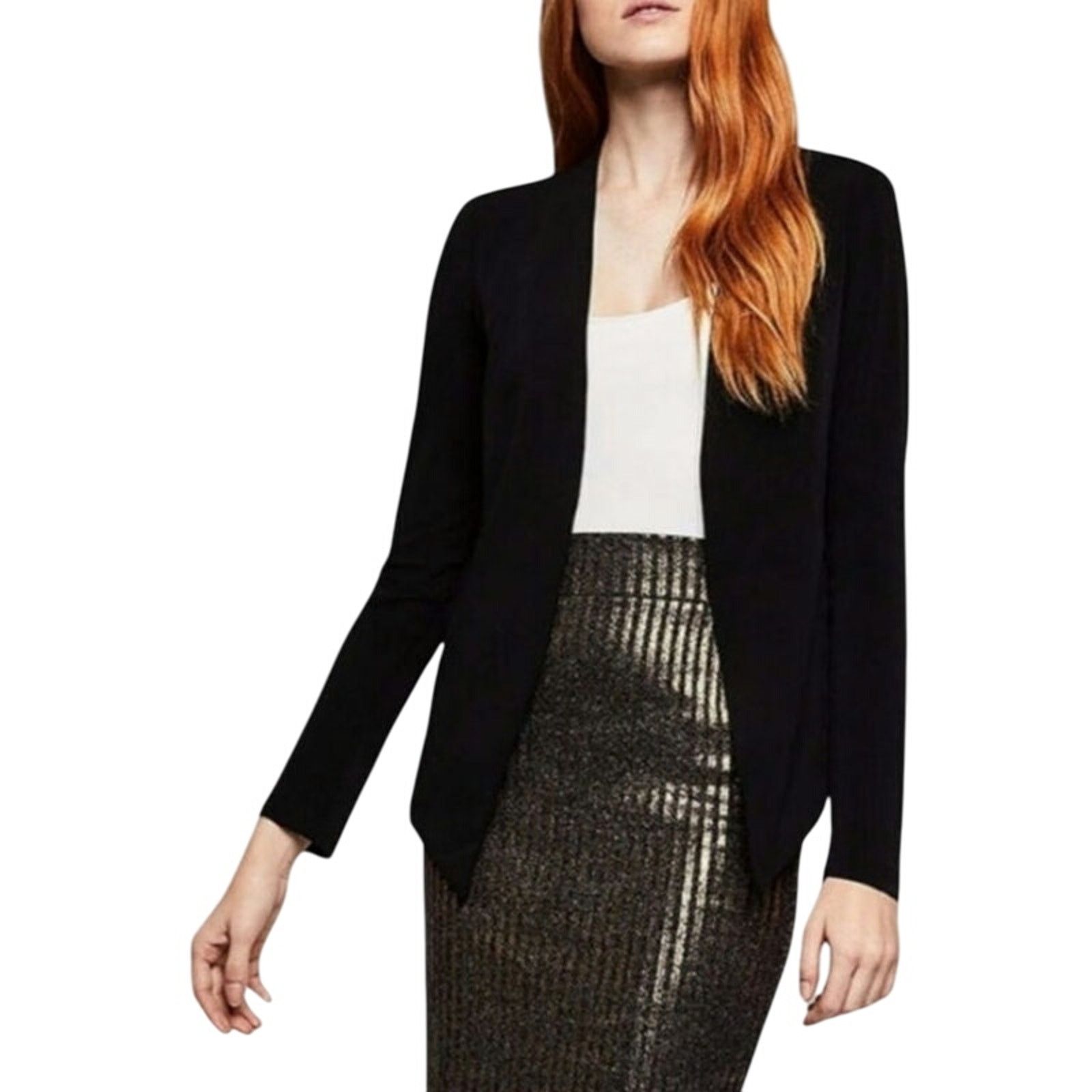 Bcbgmaxazria BCBGeneration Medium Black Tuxedo Blazer Jacket Size M / US 6-8 / IT 42-44 - 1 Thumbnail