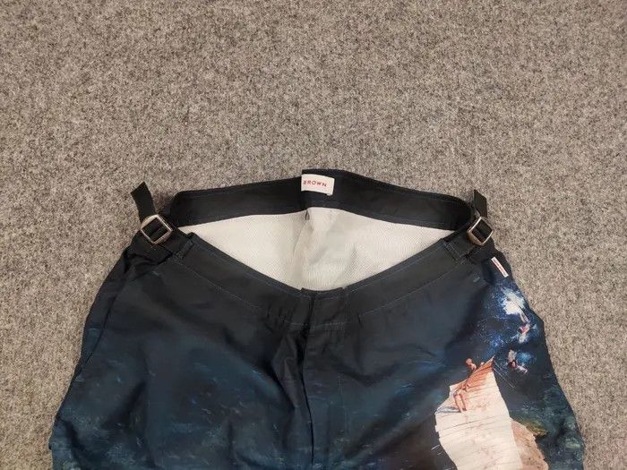 Orlebar Brown Orlebar Brown Design Classic Bulldog Art Logo Casual Shorts Size US 36 / EU 52 - 2 Thumbnail