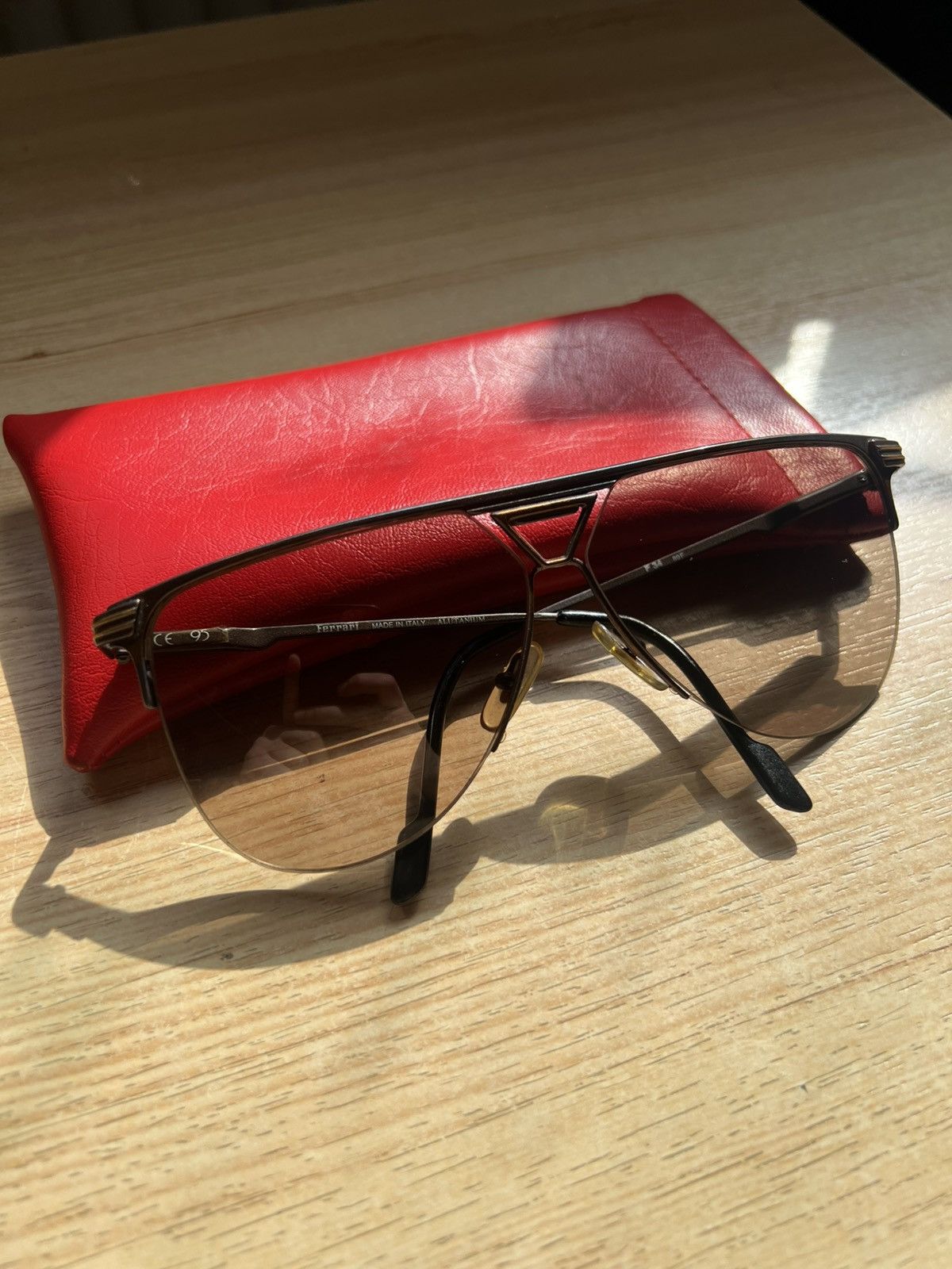 Ferrari VINTAGE FERRARI F34 XXL SUNGLASSES Size ONE SIZE - 1 Thumbnail
