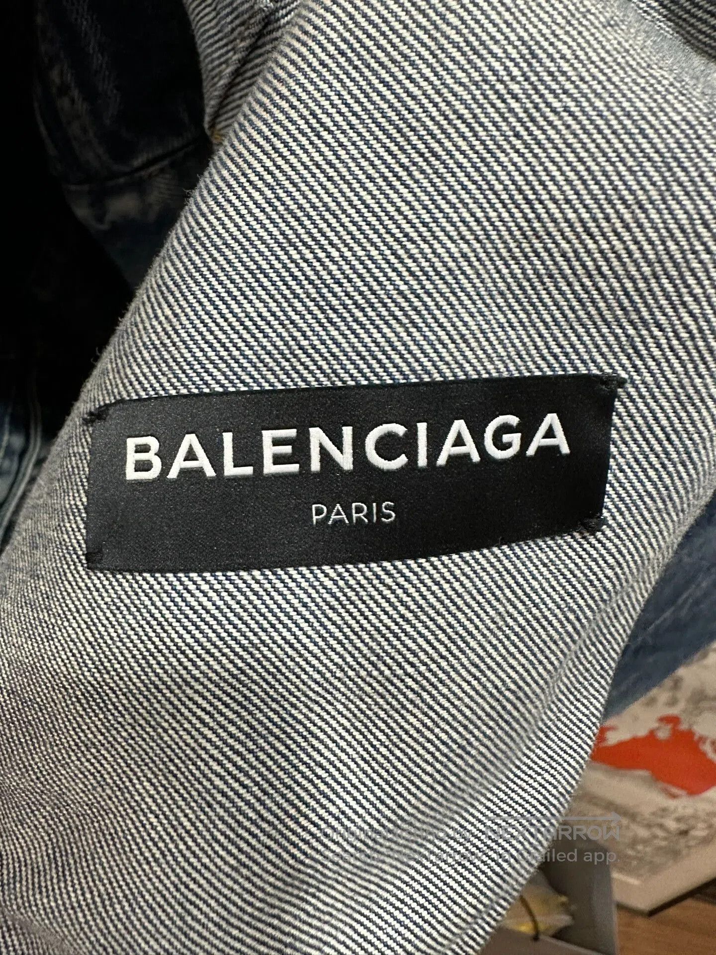 Balenciaga Balenciaga Denim Jacket Size 46. Size US S / EU 44-46 / 1 - 4 Thumbnail