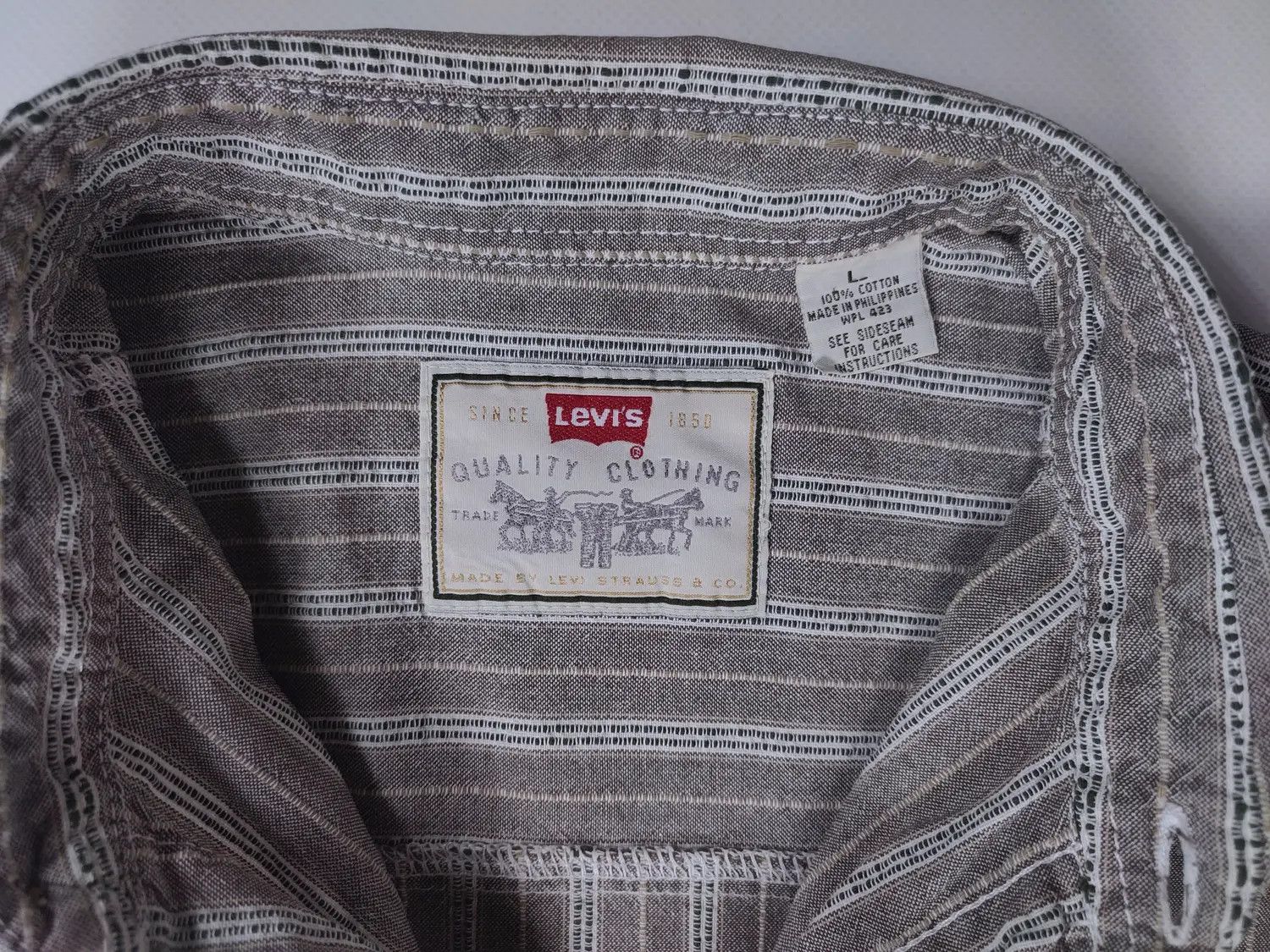 Levi's Vintage Oversized Levis Shirt Size US L / EU 52-54 / 3 - 10 Thumbnail