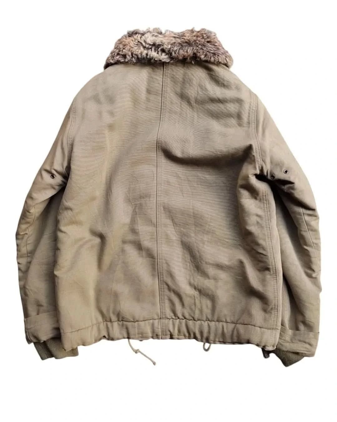 Vintage France army marine nationale deck jacket By Houston inc Size US M / EU 48-50 / 2 - 4 Thumbnail