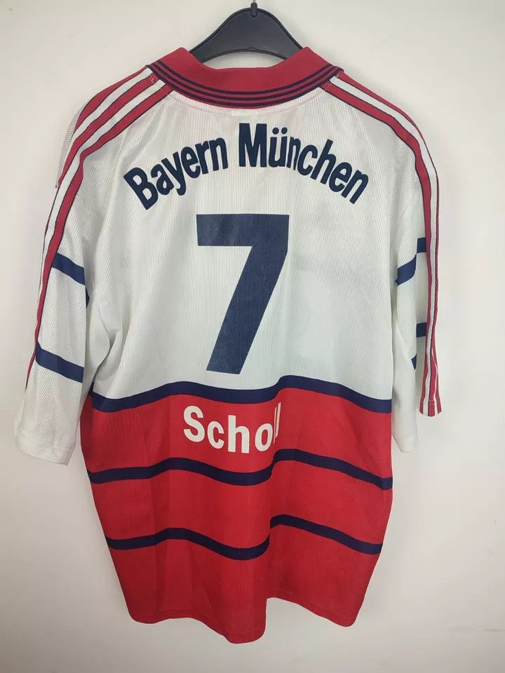 1998-00 FC Bayern Munich Munchen Away FOOTBALL SHIRT SOCCER
