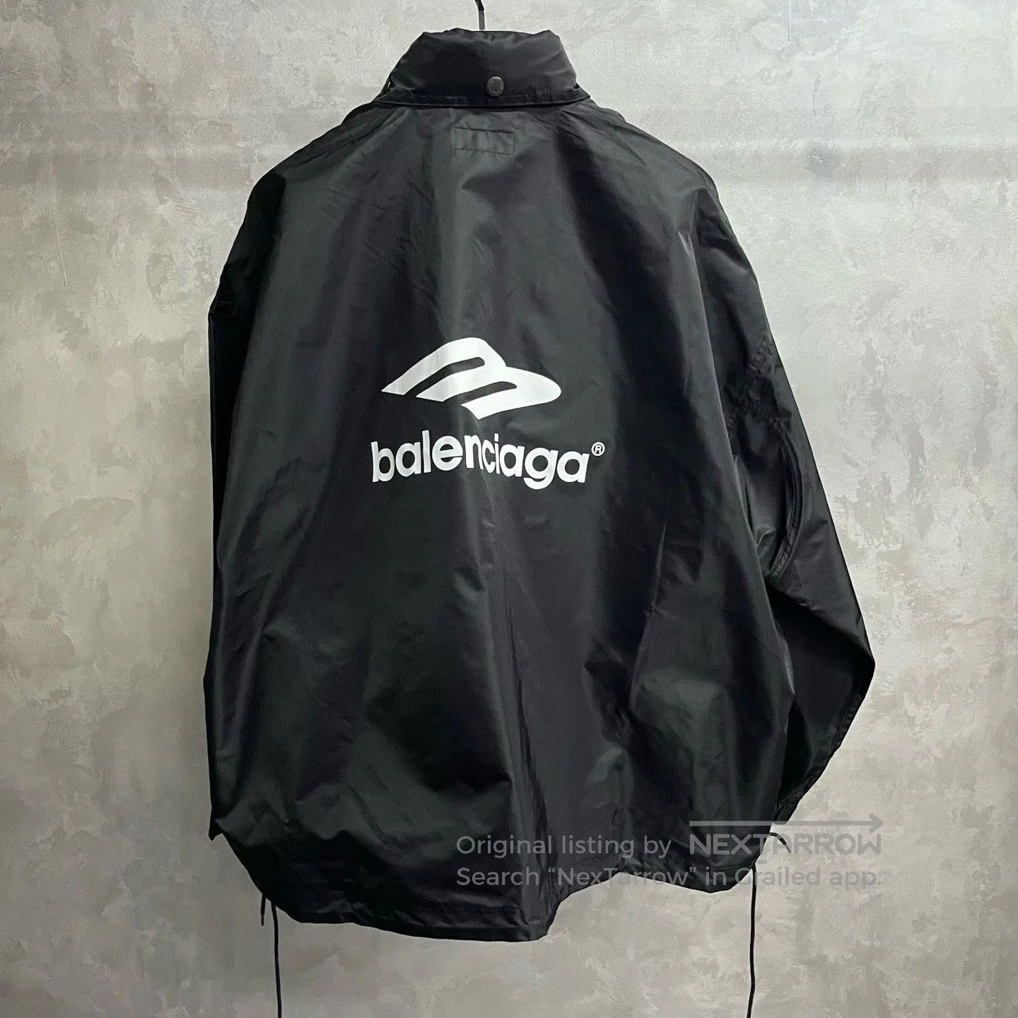 Balenciaga Balenciaga Logo Print Relaxed Zip Jacket. Size US M / EU 48-50 / 2 - 5 Thumbnail