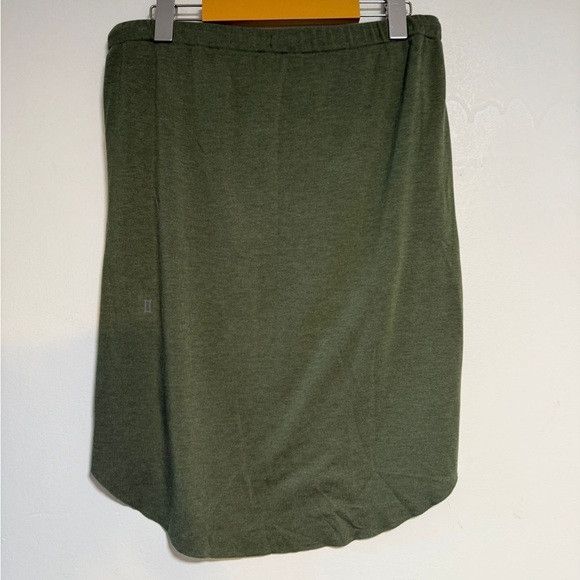 Kit and Ace Olive Green Drawstring Waist Skirt – Size M Size 28" / US 6 / IT 42 - 7 Thumbnail