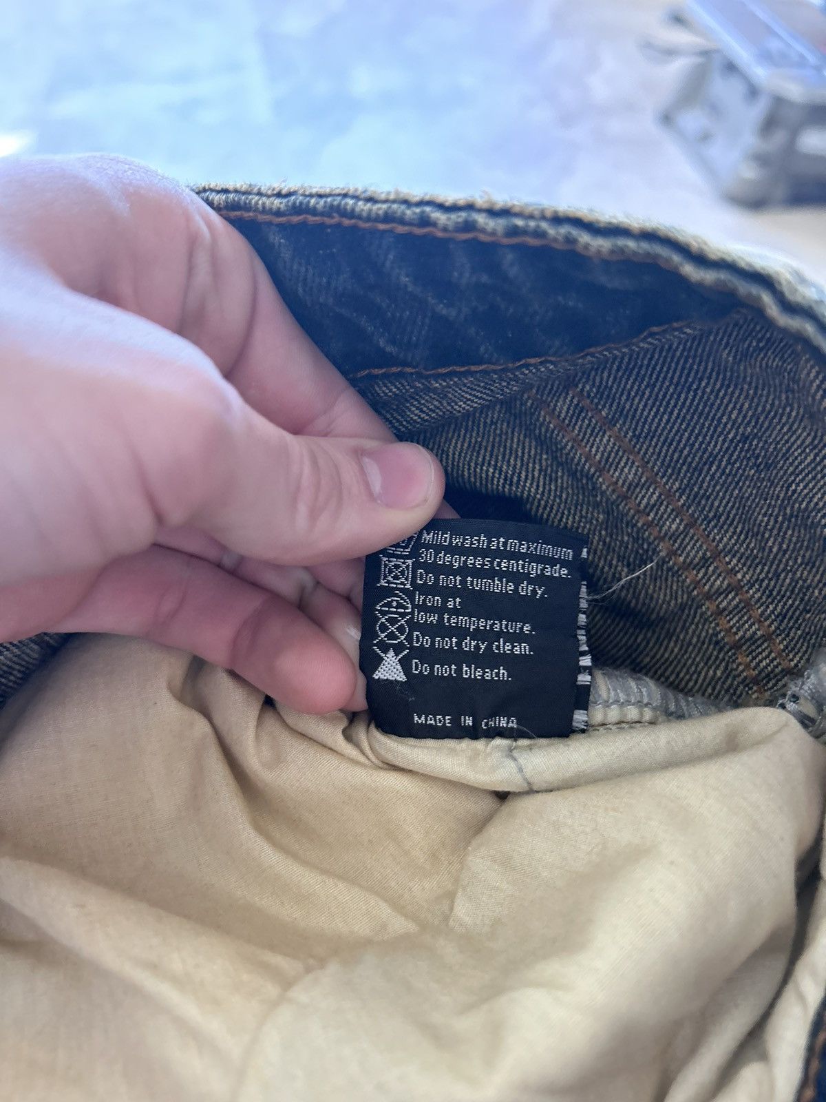 Who Decides War Who Decides War Denim Washed Blue Size 30 Size US 30 / EU 46 - 11 Thumbnail