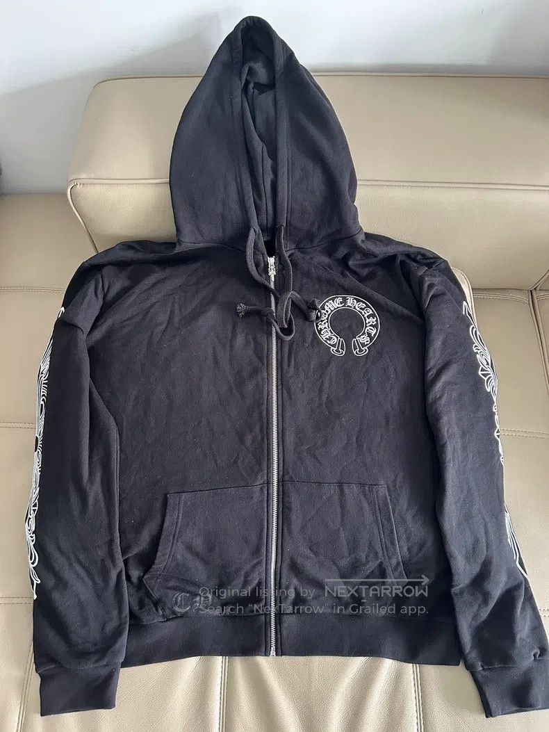 Chrome Hearts CHROME HEARTS Size XXL Horseshoe arm zipper sweater coat Size US XXL / EU 58 / 5 - 1 Thumbnail
