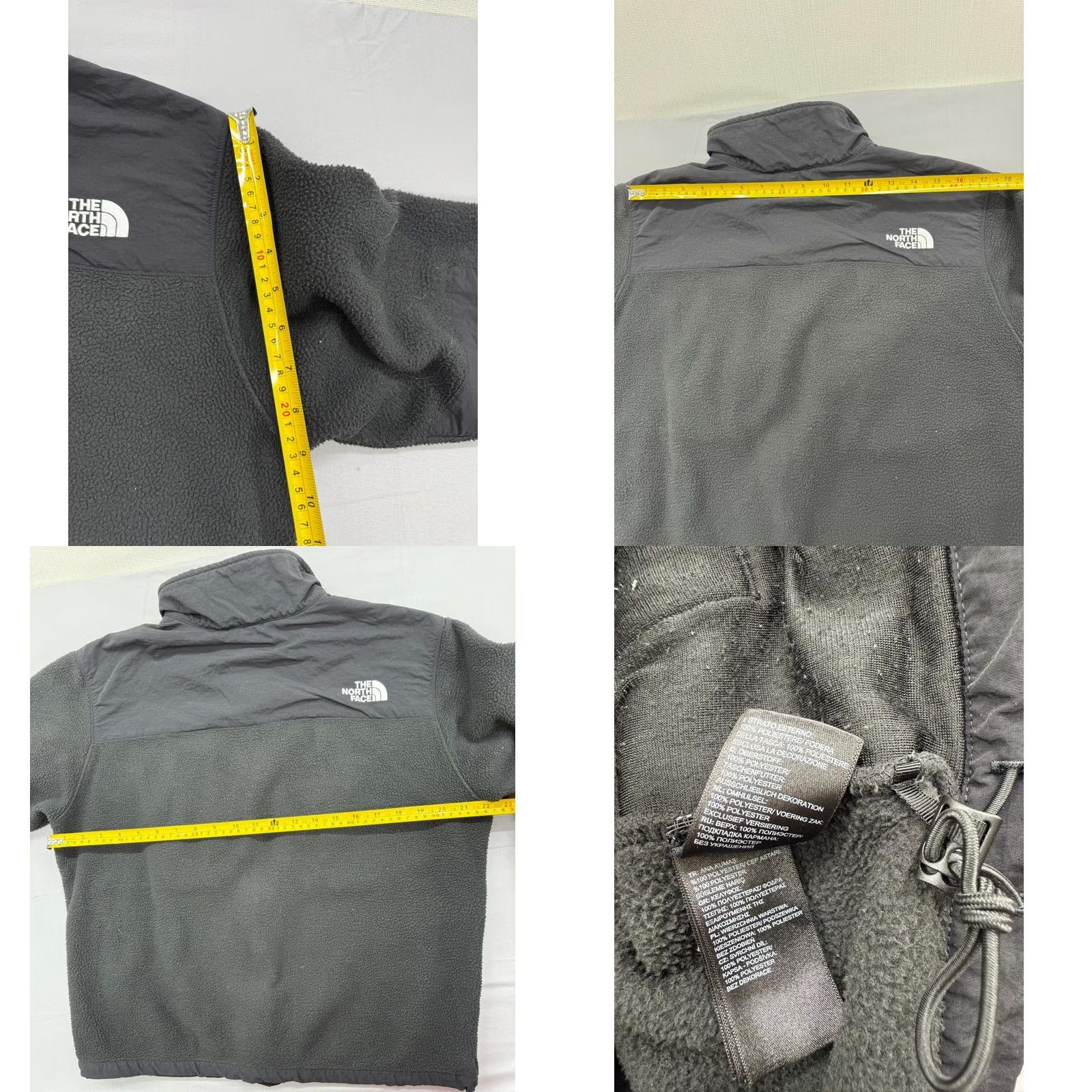The North Face The North Face Grey Full Zip Fleece Jacket L - Men’s, Vintage-Style Look, Zipper Pockets, Regular Jacket/Coat Length Hip Size US L / EU 52-54 / 3 - 8 Thumbnail