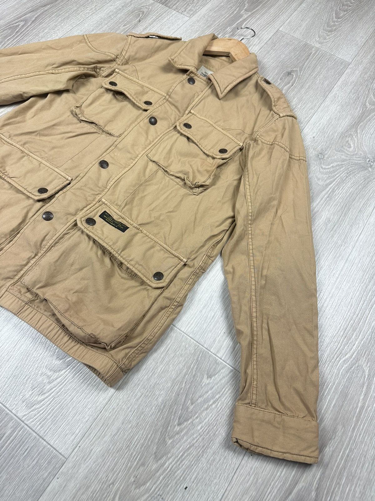 Lauren Ralph Lauren × Polo Ralph Lauren × Vintage Polo Jeans Ralph Lauren Vintage Military Jacket Rare Size US S / EU 44-46 / 1 - 3 Thumbnail