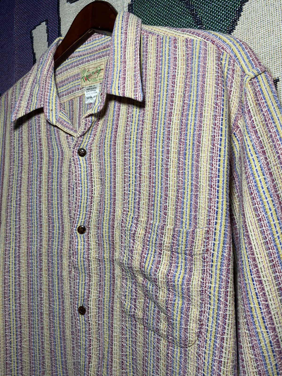 Yohji Yamamoto Vintage Shirt 50's Rare Casual Wear Size US L / EU 52-54 / 3 - 3 Thumbnail