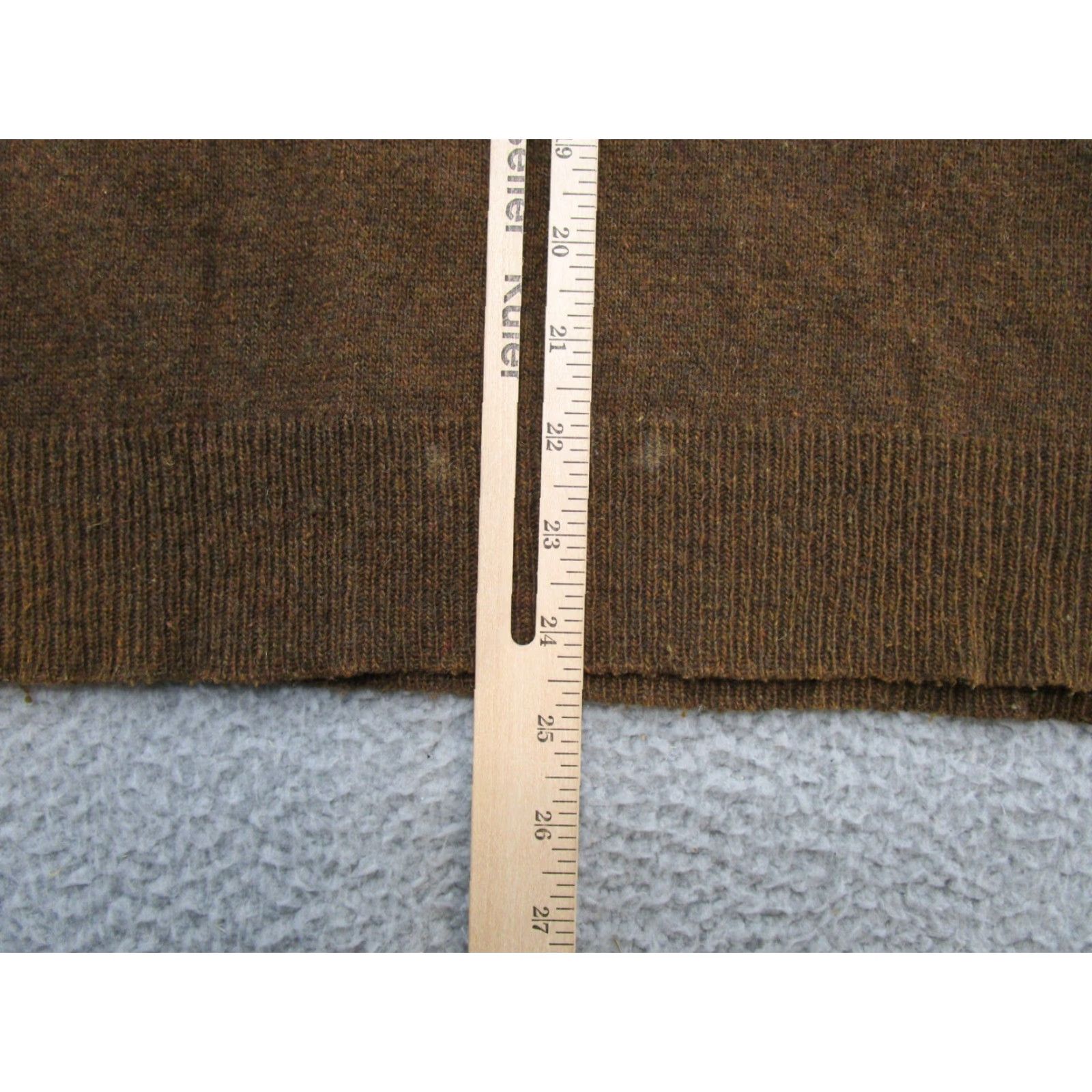 Vintage VINTAGE Campus Wool Knit Vest Brown Retro Women L Reading Size L Size L / US 10 / IT 46 - 6 Thumbnail