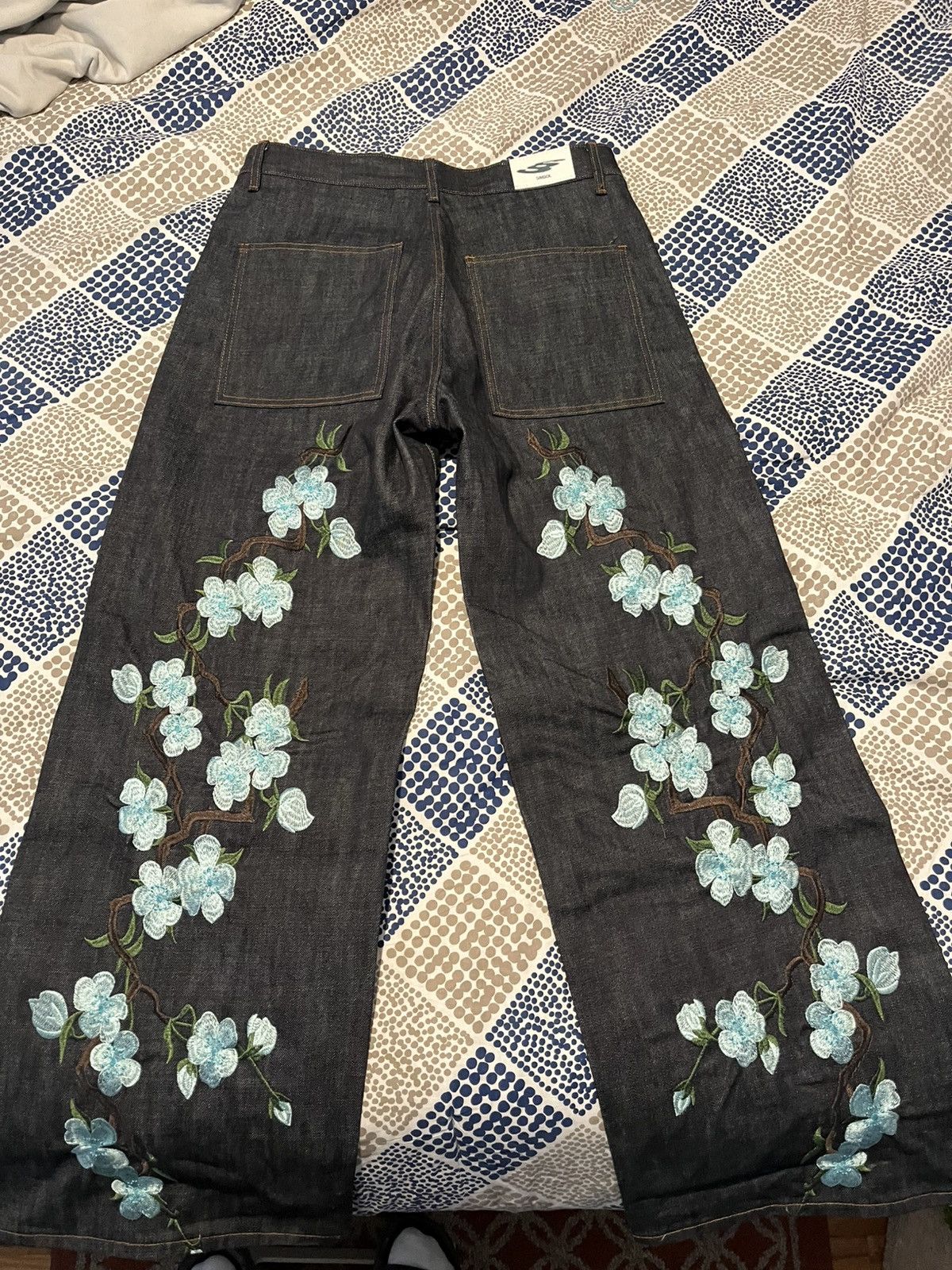 Other Blue blossom Japanese selvedge Denim Size US 32 / EU 48 - 2 Thumbnail
