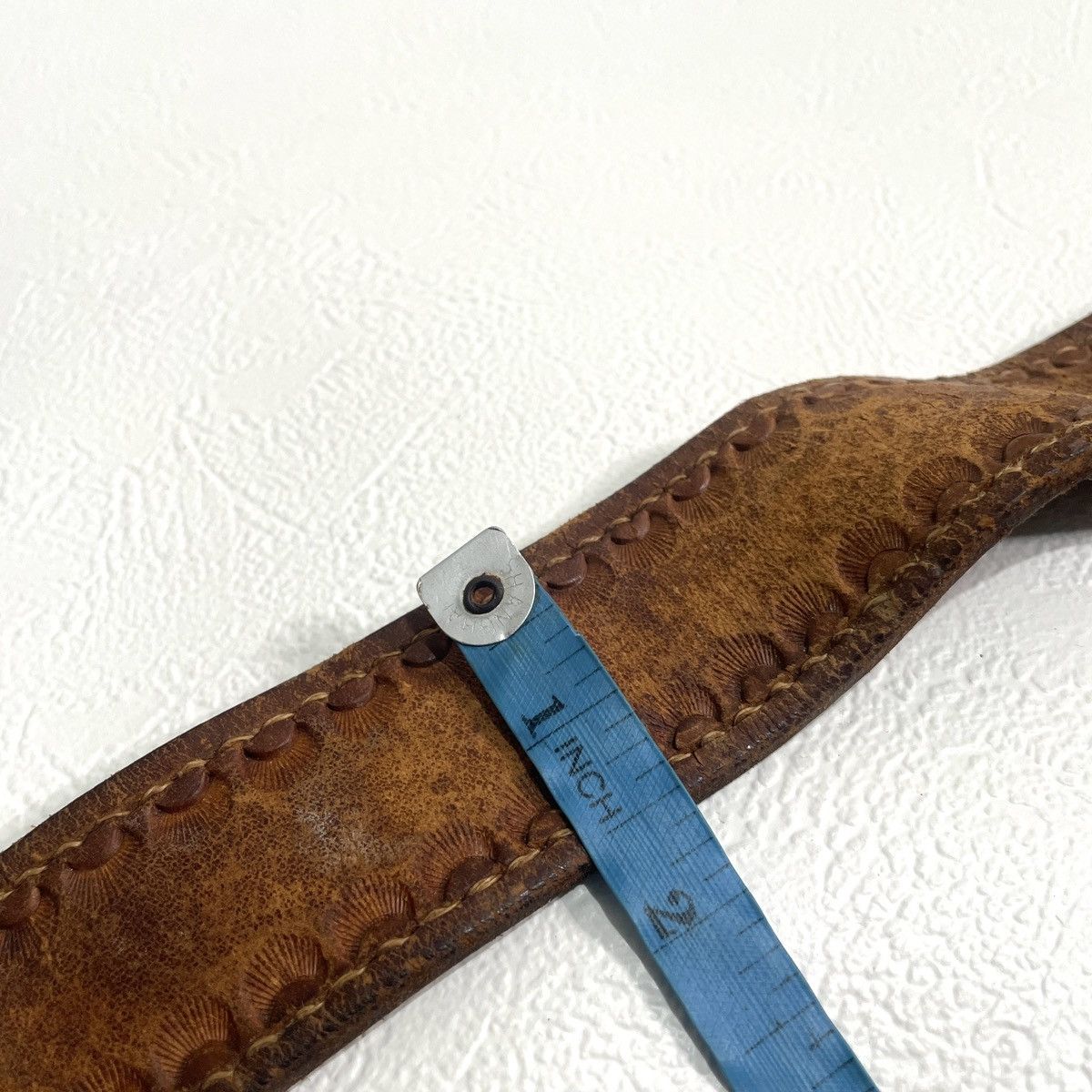 If Six Was Nine Y2k Vintage leather belt kapital style Size ONE SIZE - 8 Thumbnail