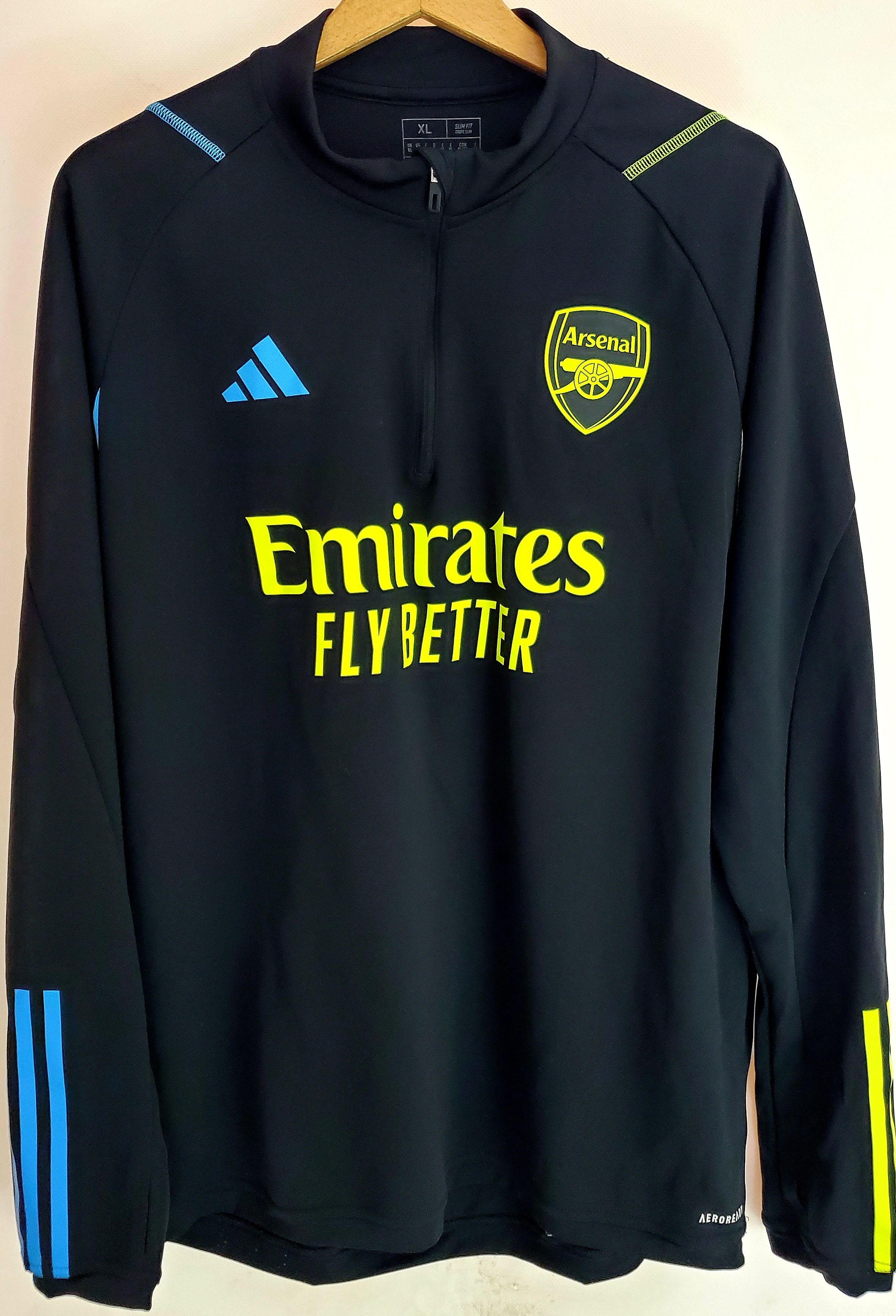 Adidas Authentic 2023 2024 Arsenal Adidas Training Football Top Xl Size US XL / EU 56 / 4 - 2 Thumbnail