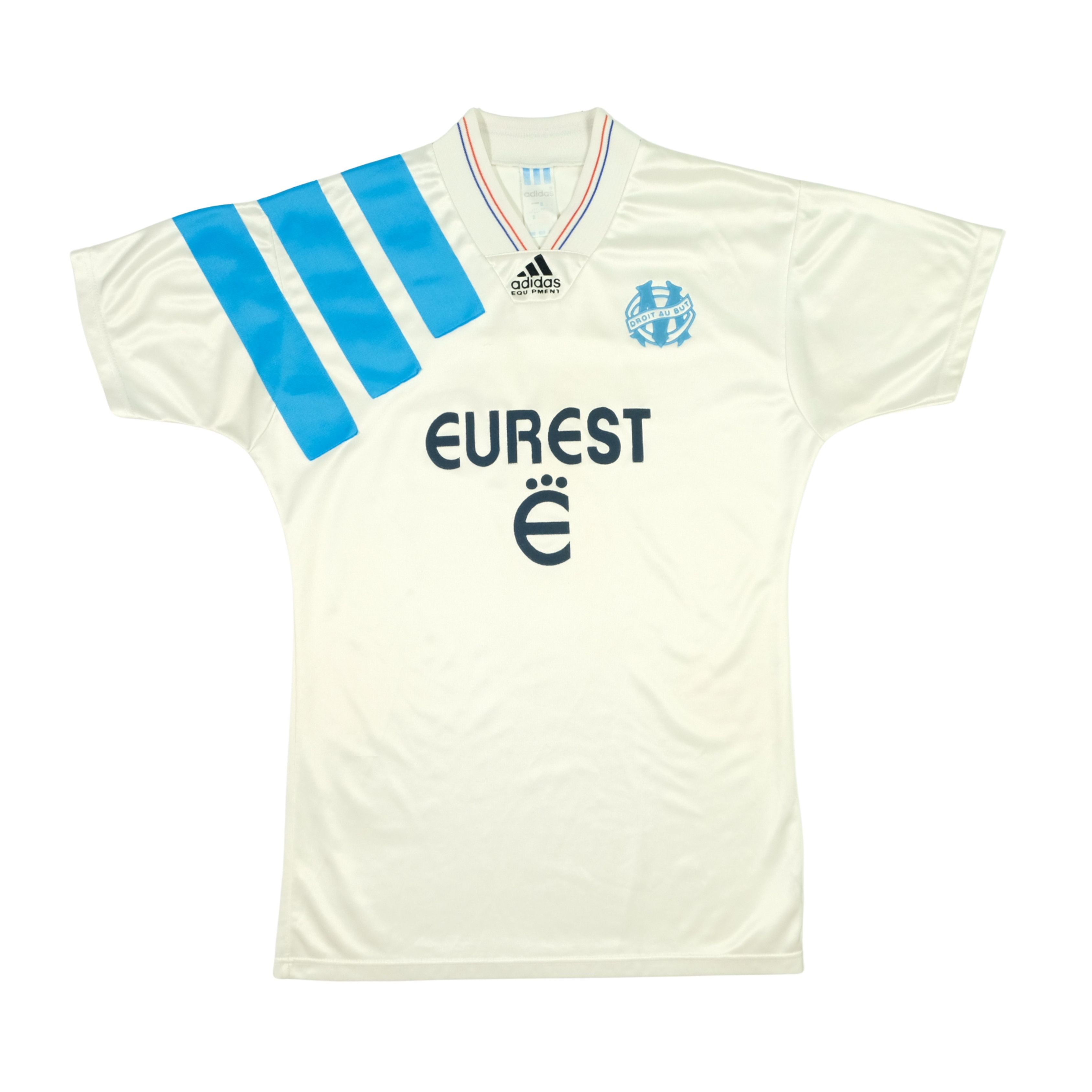 Adidas Olympique Marseille 1993/94 Adidas Equipment Football Shirt