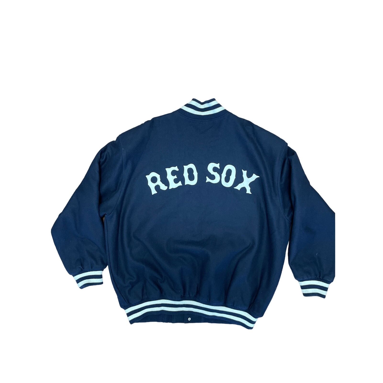 Jeff Hamilton Vintage Jeff Hamilton Boston Red Sox Wool Jacket 4XL Size US XXL / EU 58 / 5 - 5 Thumbnail