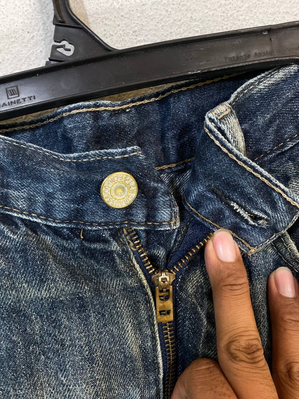 Levi's levis 514 nice faded design denim Size US 38 / EU 54 - 8 Thumbnail