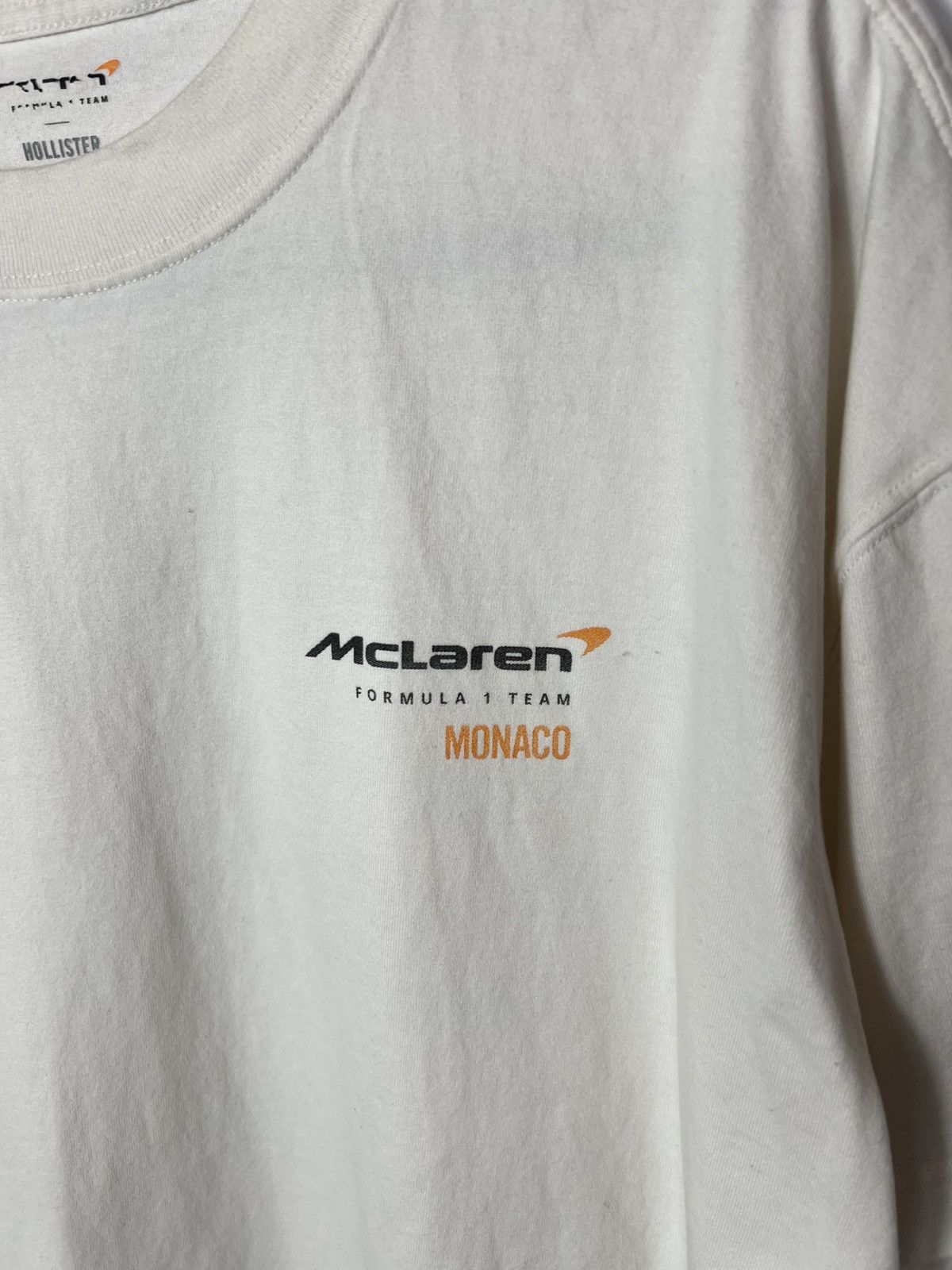 Malcolm McLaren McLaren x Hollister Racing McLaren Monaco Formula 1 Team tee Size US L / EU 52-54 / 3 - 6 Thumbnail