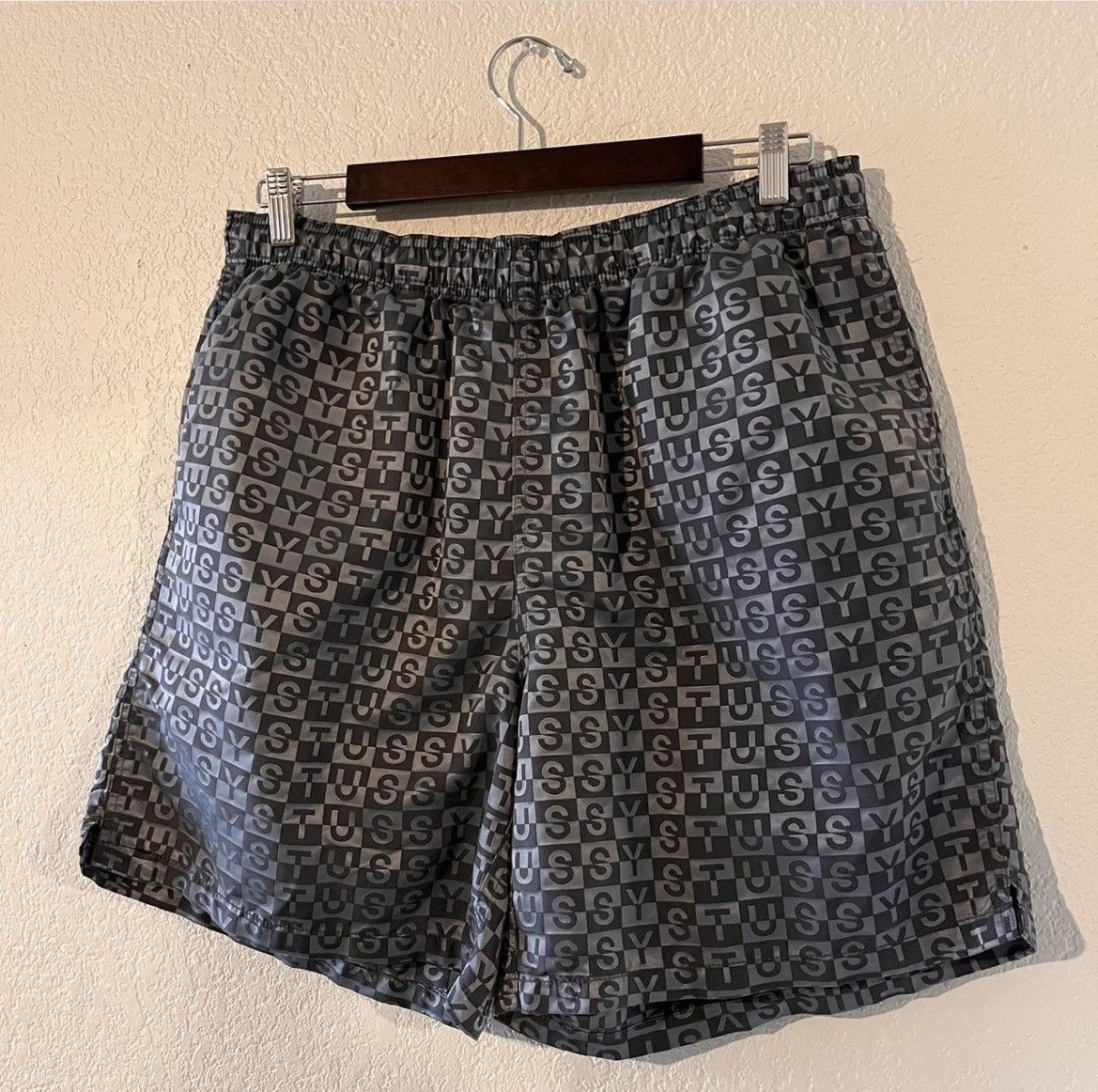 Stussy Stussy Checkered Nylon Short Size US 32 / EU 48 - 1 Thumbnail